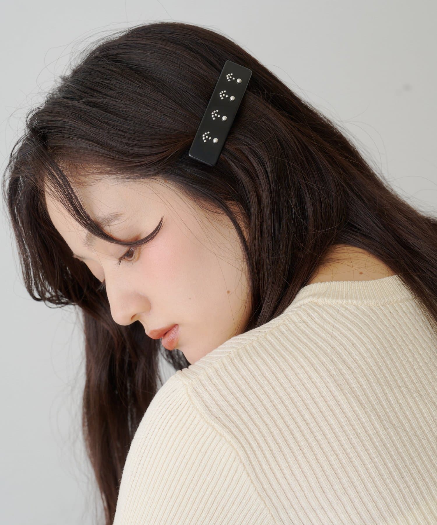 Kastane(カスタネ) 【fiw./10.8(木)12:00発売】スタッズバレッタ