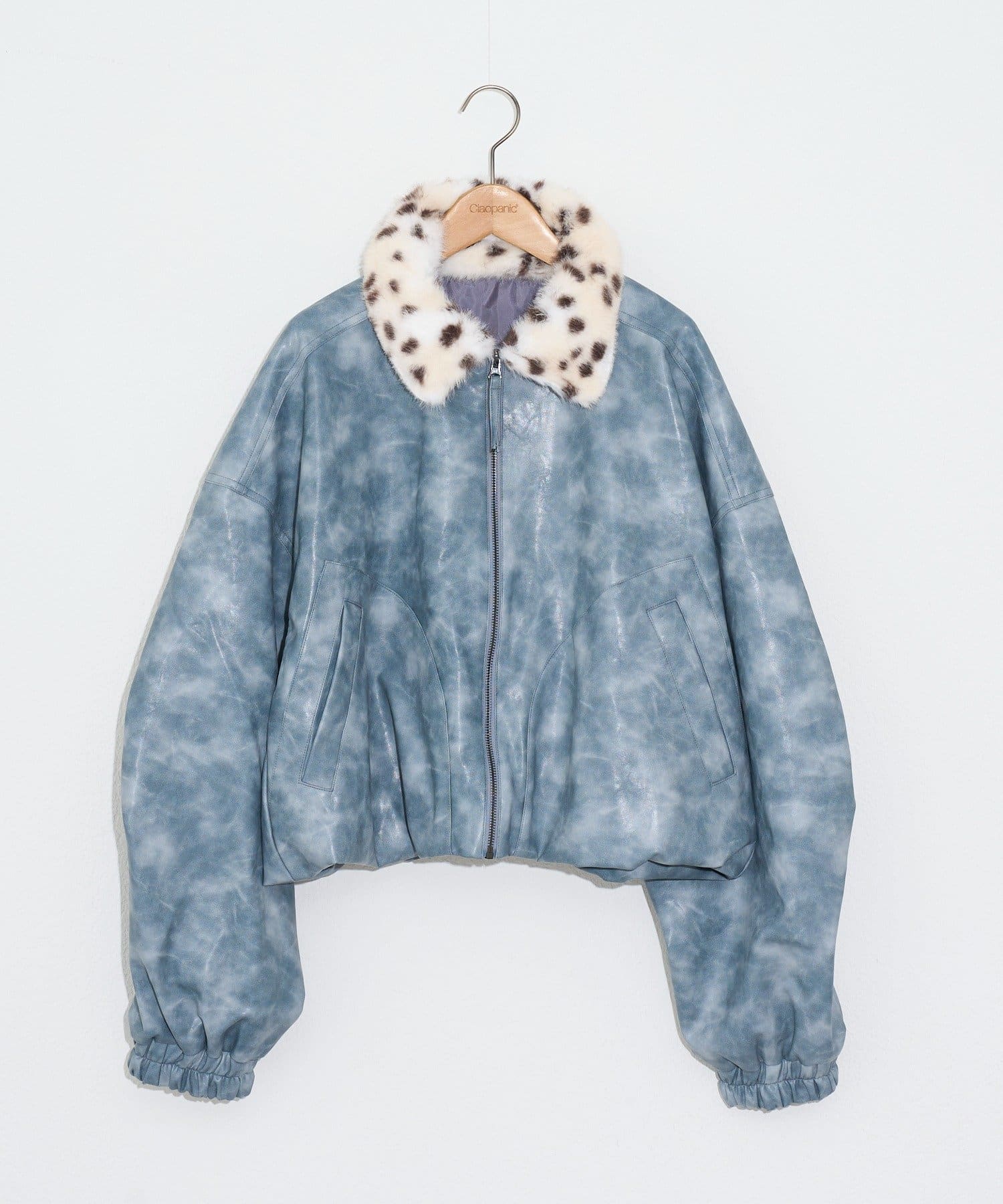CIAOPANIC(チャオパニック) 【エルフ×CIAOPANIC】#盛れ確フェイクレザージャケット