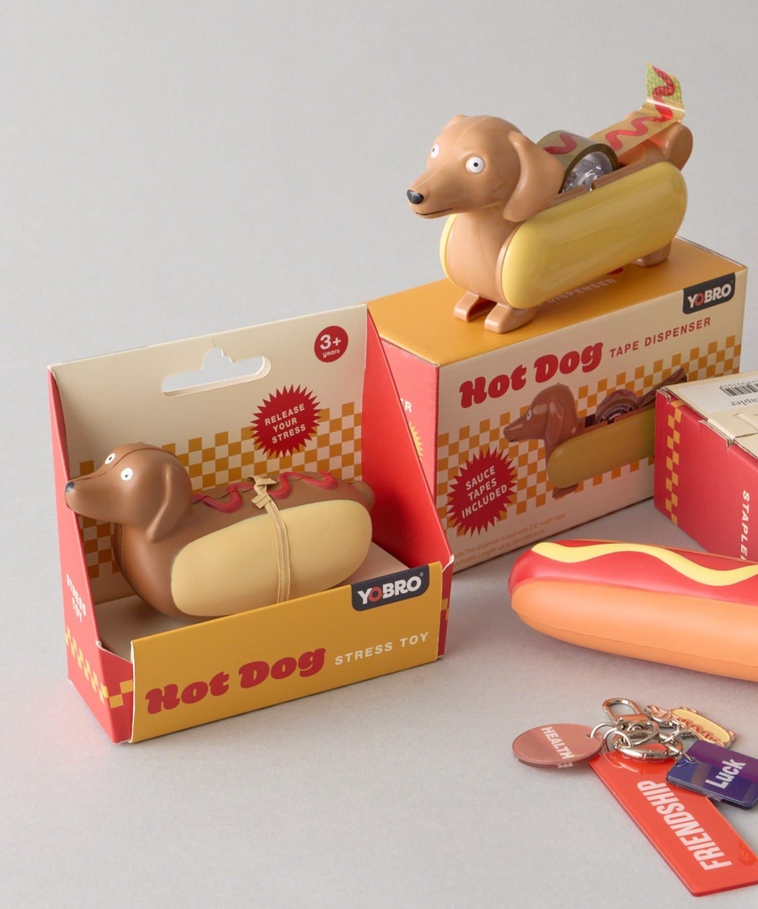 BIRTHDAY BAR(バースデイバー) Hot Dog Stress Ball ホットドッグ型ストレスボール