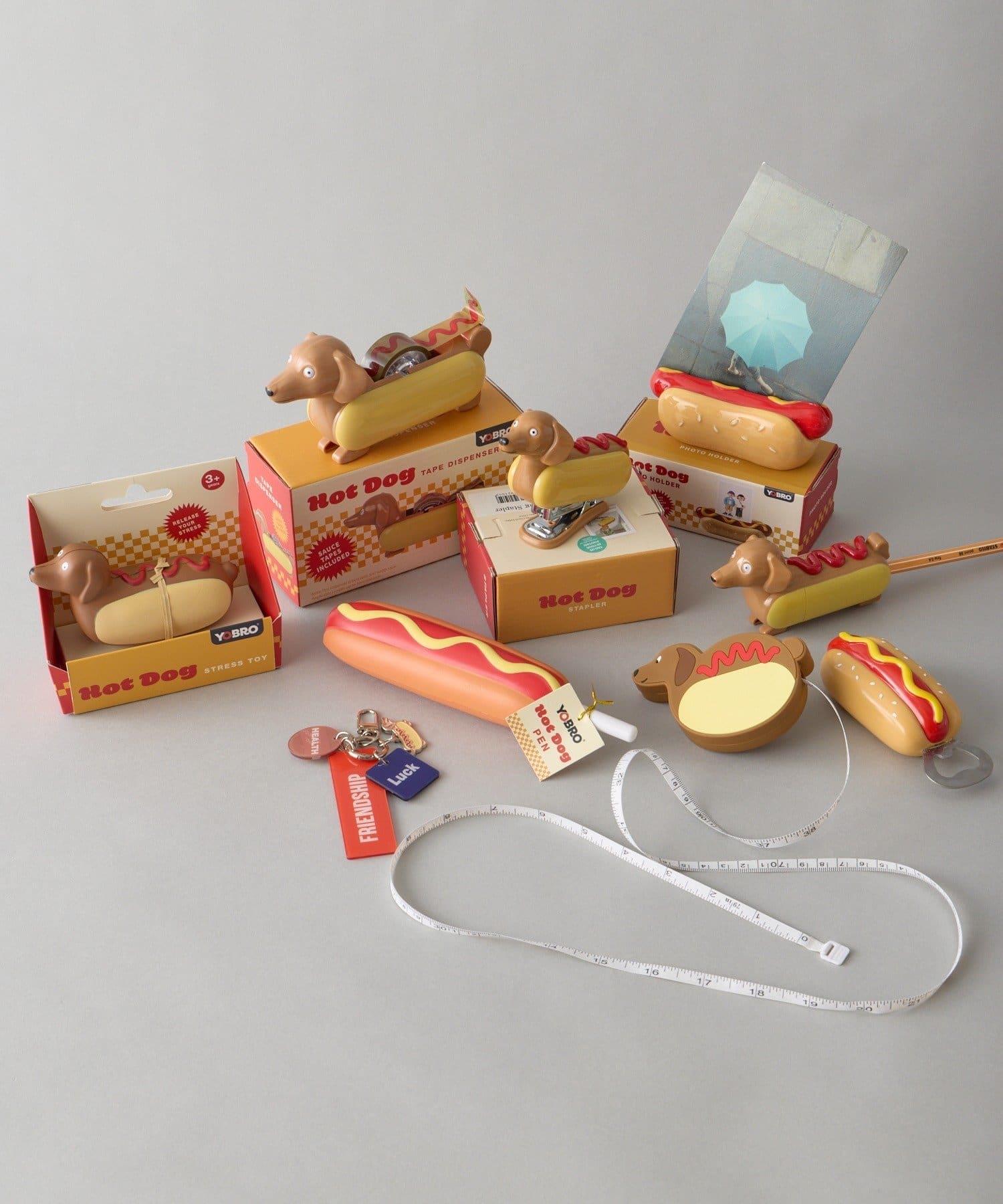 BIRTHDAY BAR(バースデイバー) Hot Dog Photo Holder ホットドッグ型フォトホルダー
