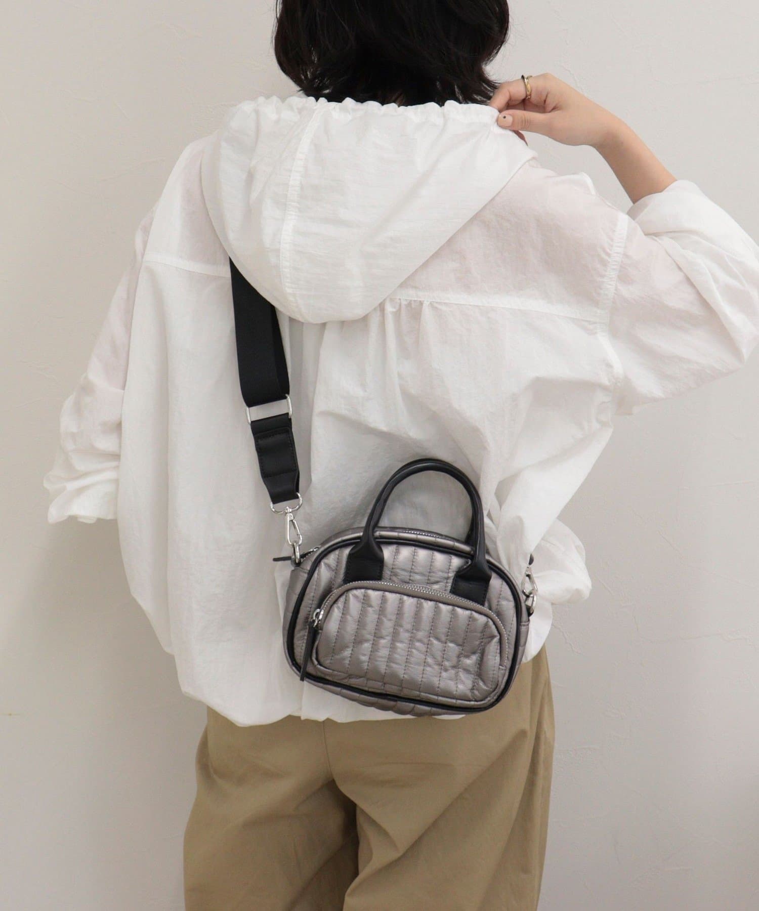 FREDY & GLOSTER(フレディ アンド グロスター) ステッチハンドルバッグショルダー