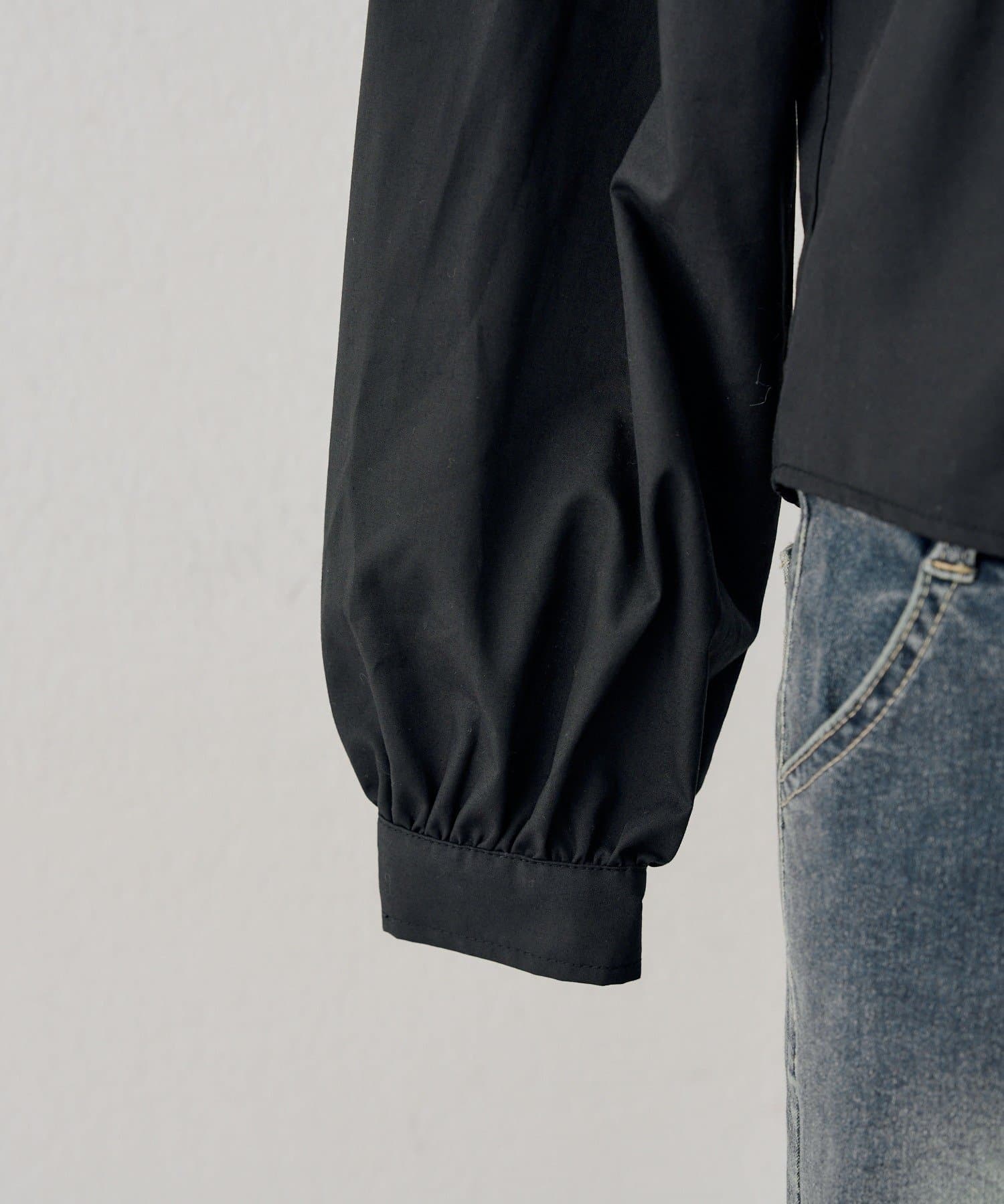 NICE CLAUP / OLIVE des OLIVE OUTLET(ナイスクラップ  / オリーブ デ オリーブ アウトレット) 【continuer】ナポレオン風シャツ