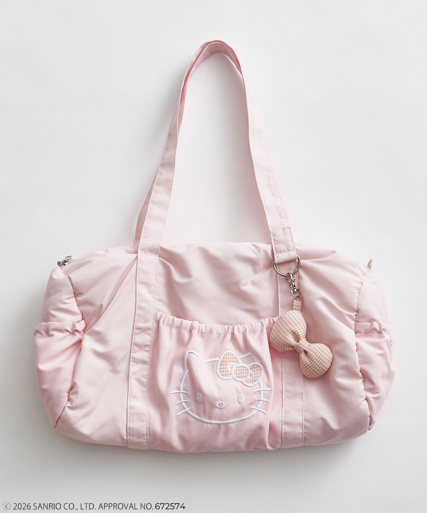 OLIVE des OLIVE(オリーブ デ オリーブ) HEELO KITTY キャリーオンボストンバッグ