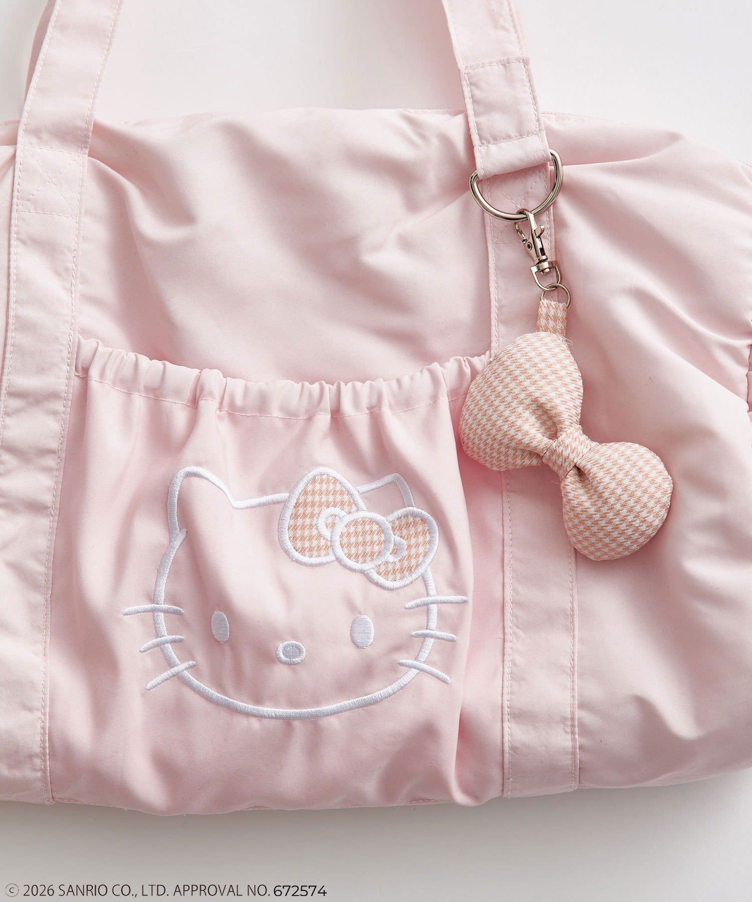 OLIVE des OLIVE(オリーブ デ オリーブ) HEELO KITTY キャリーオンボストンバッグ