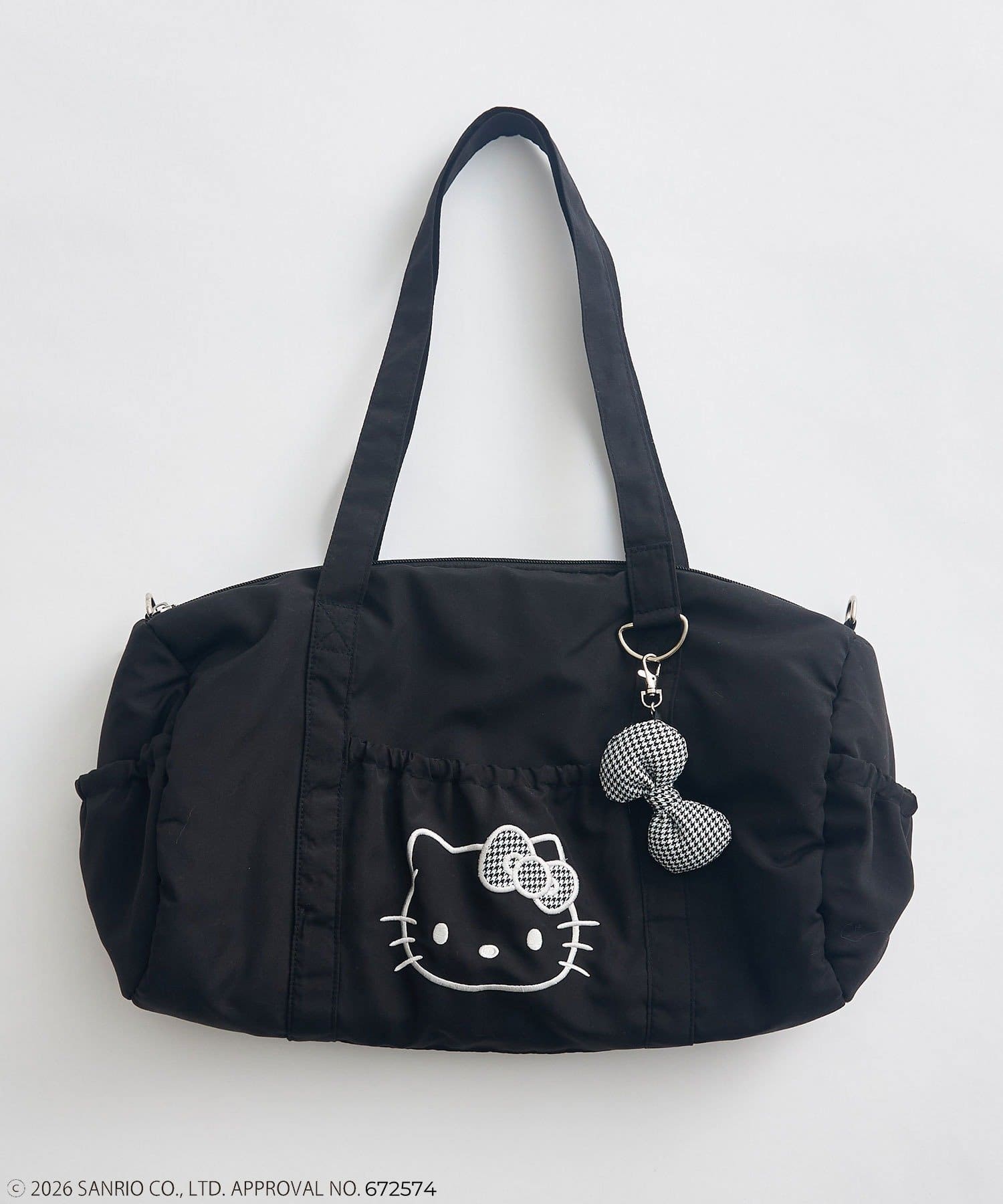 OLIVE des OLIVE(オリーブ デ オリーブ) HEELO KITTY キャリーオンボストンバッグ