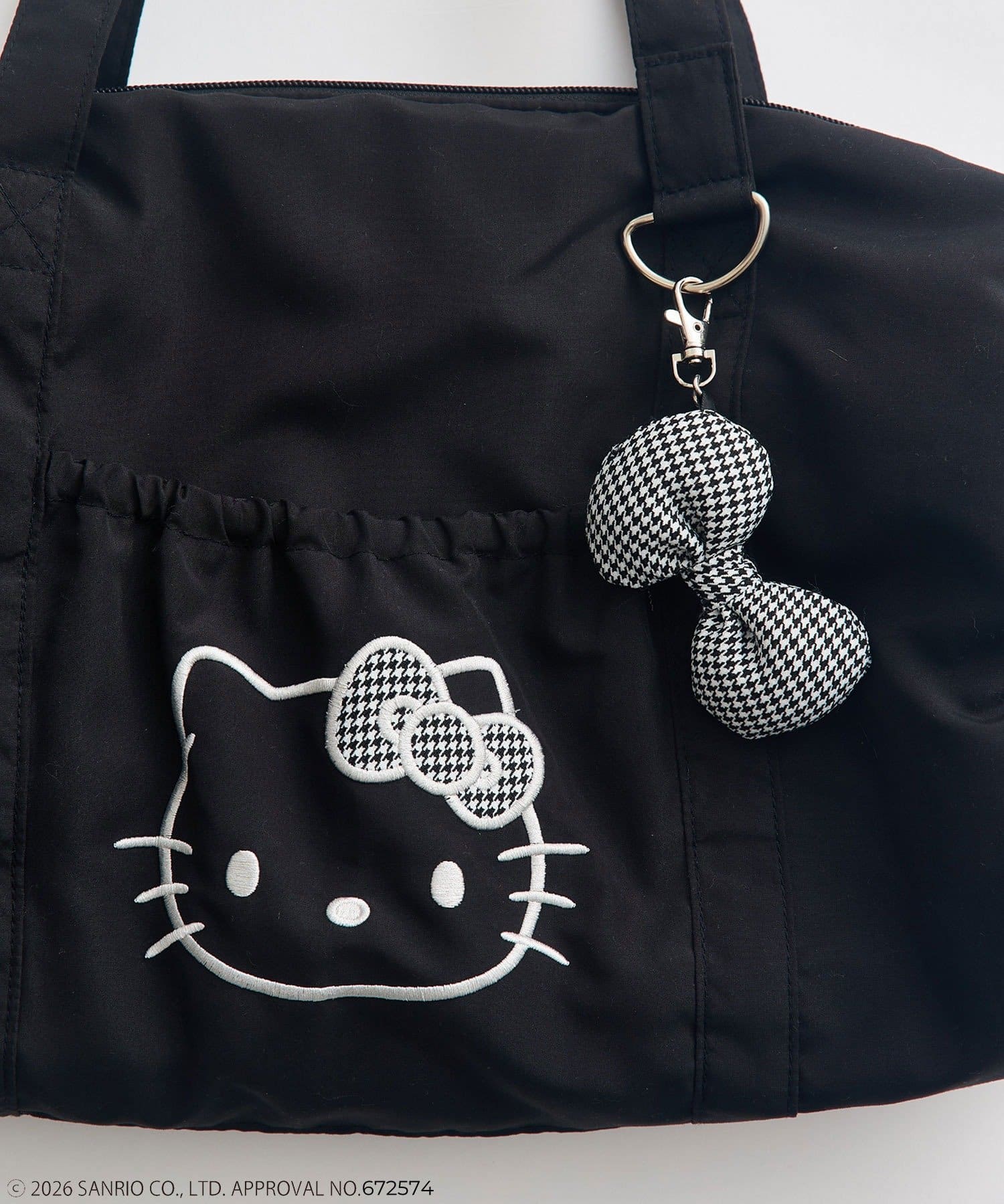OLIVE des OLIVE(オリーブ デ オリーブ) HEELO KITTY キャリーオンボストンバッグ