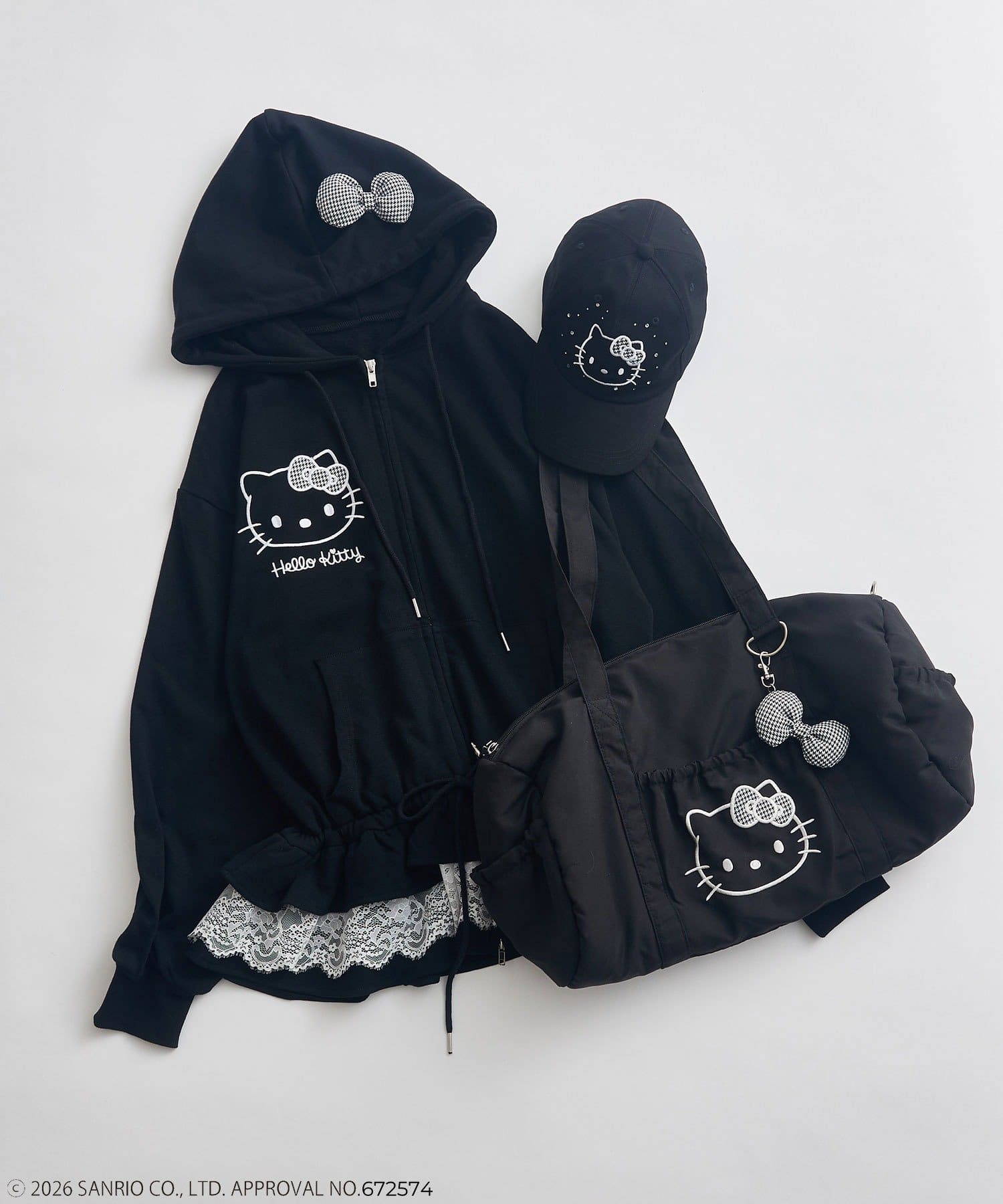 OLIVE des OLIVE(オリーブ デ オリーブ) HELLO KITTY キャップ
