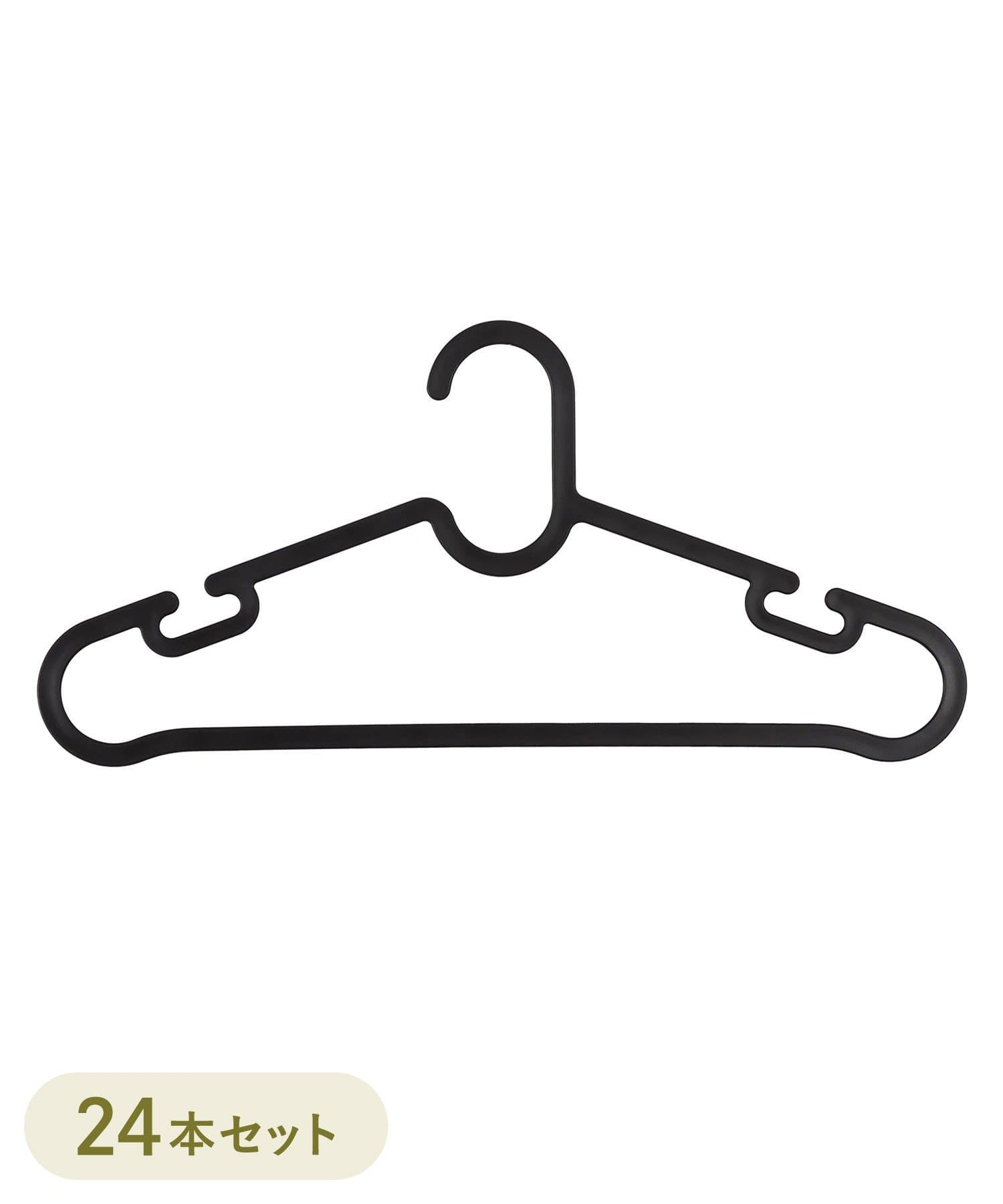 3COINS(スリーコインズ) シンプルハンガー24本セット
