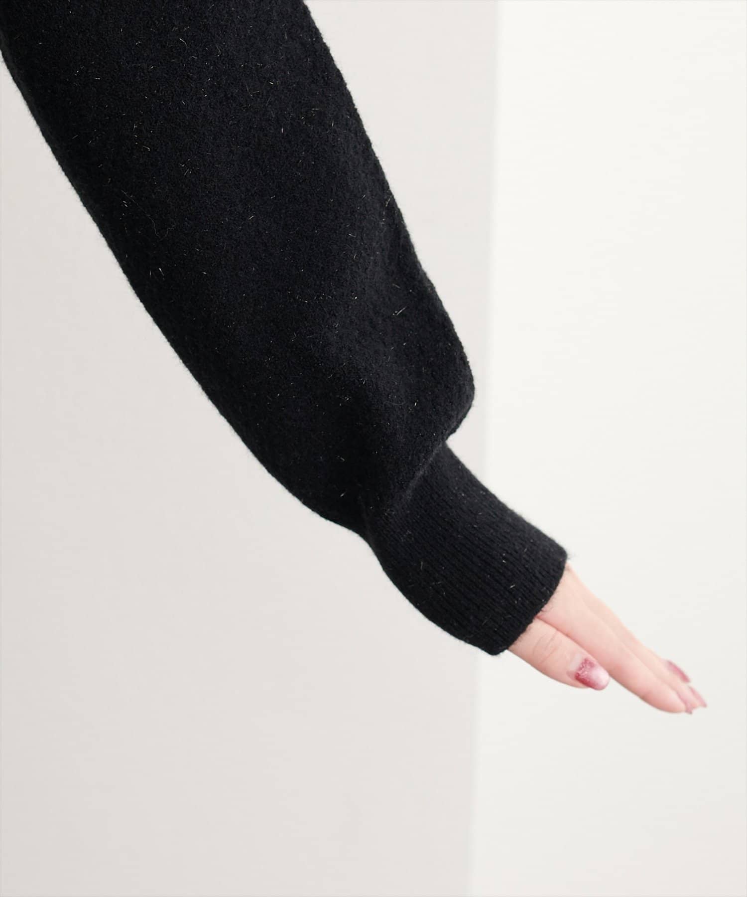 natural couture(ナチュラルクチュール) 〈セットアップ可〉ジャガード柄編みニットTOPS