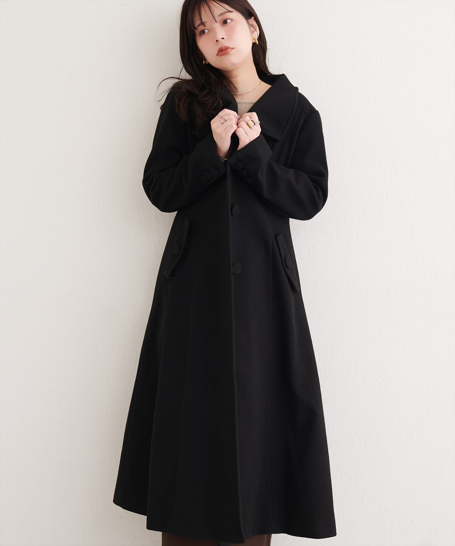 natural couture(ナチュラルクチュール) フィットフレア美シルコート