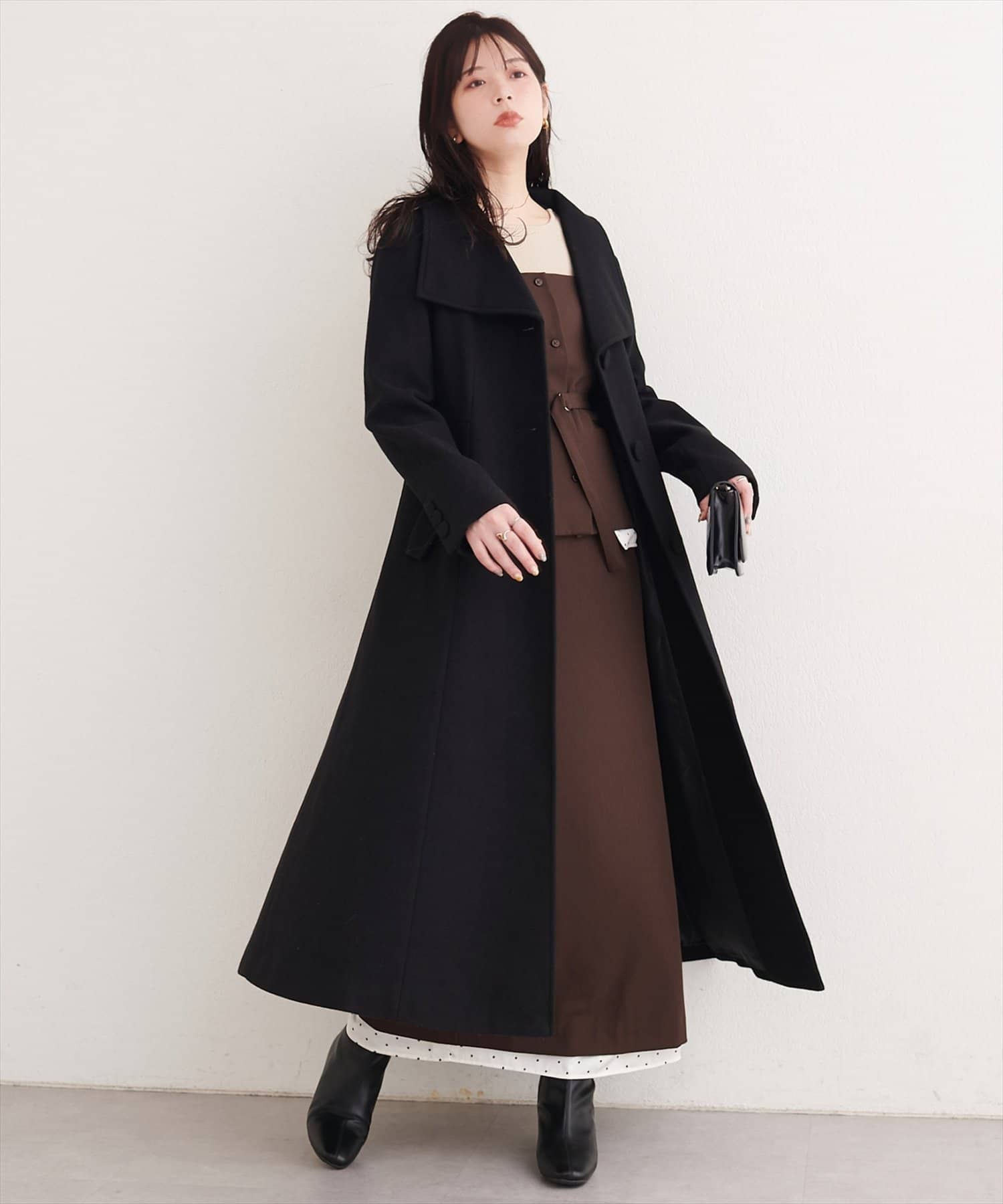 natural couture(ナチュラルクチュール) フィットフレア美シルコート