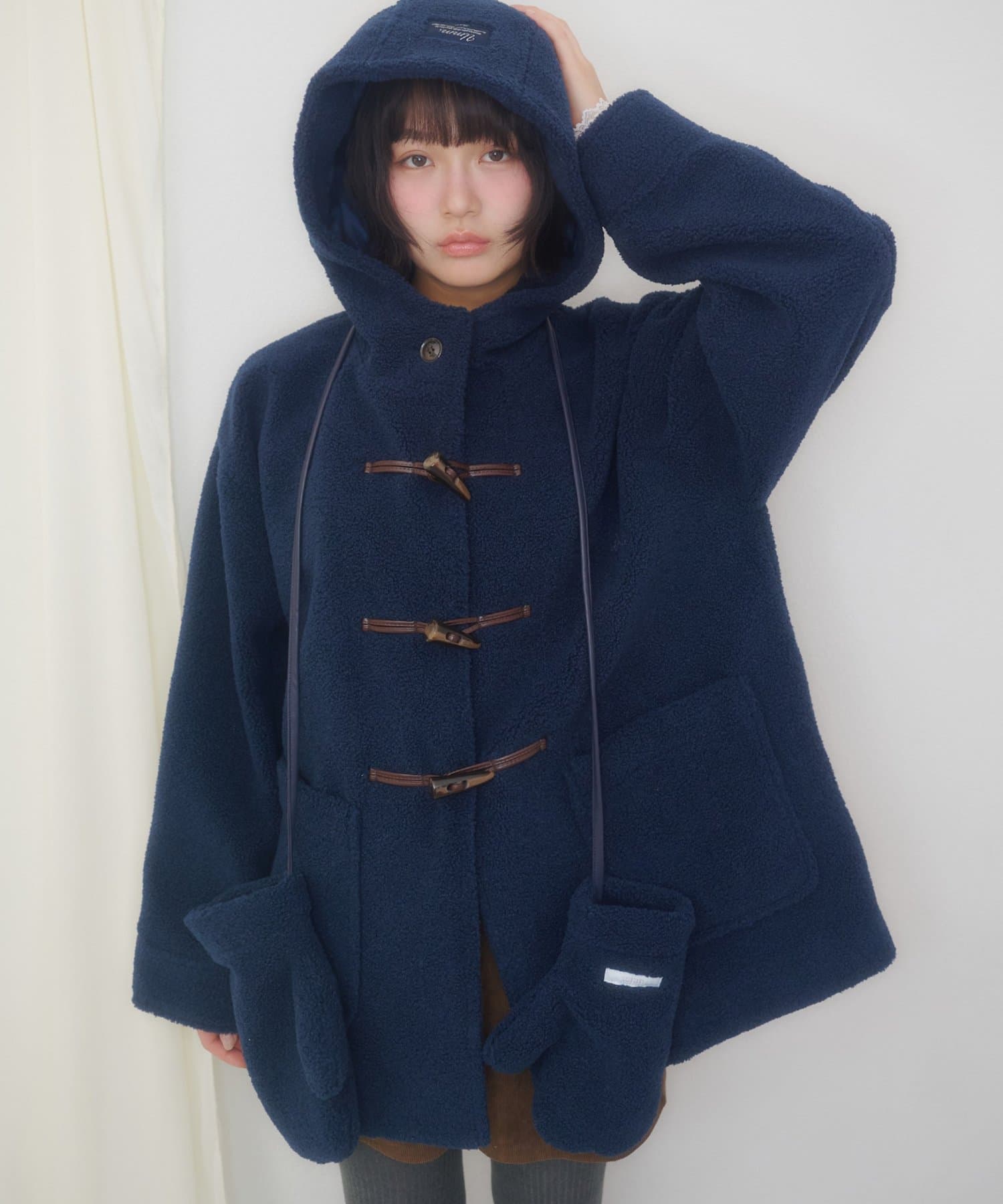 DISCOAT(ディスコート) 【umm.】ミトン付きフードボアムートン《WEB限定》