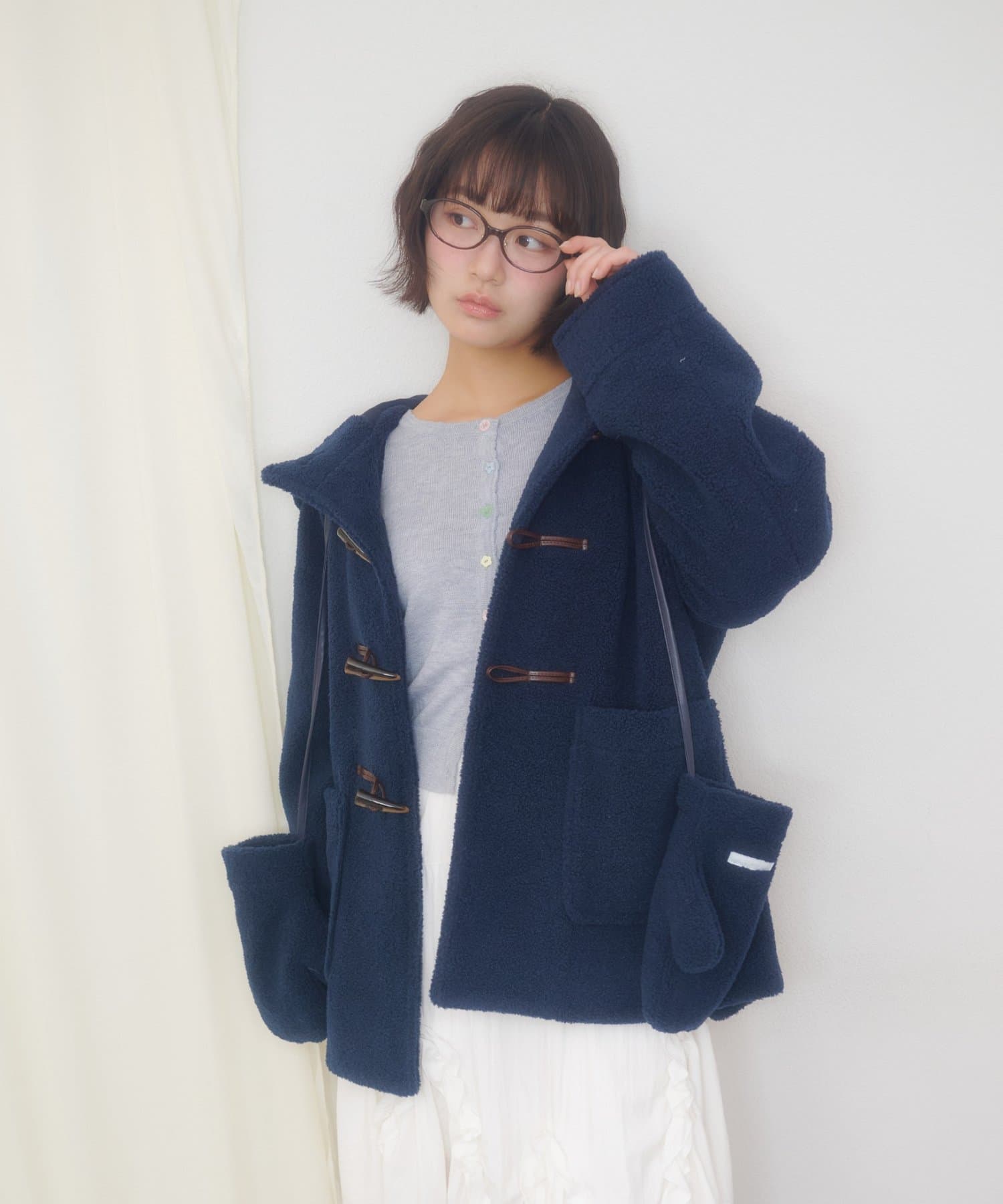 DISCOAT(ディスコート) 【umm.】ミトン付きフードボアムートン《WEB限定》