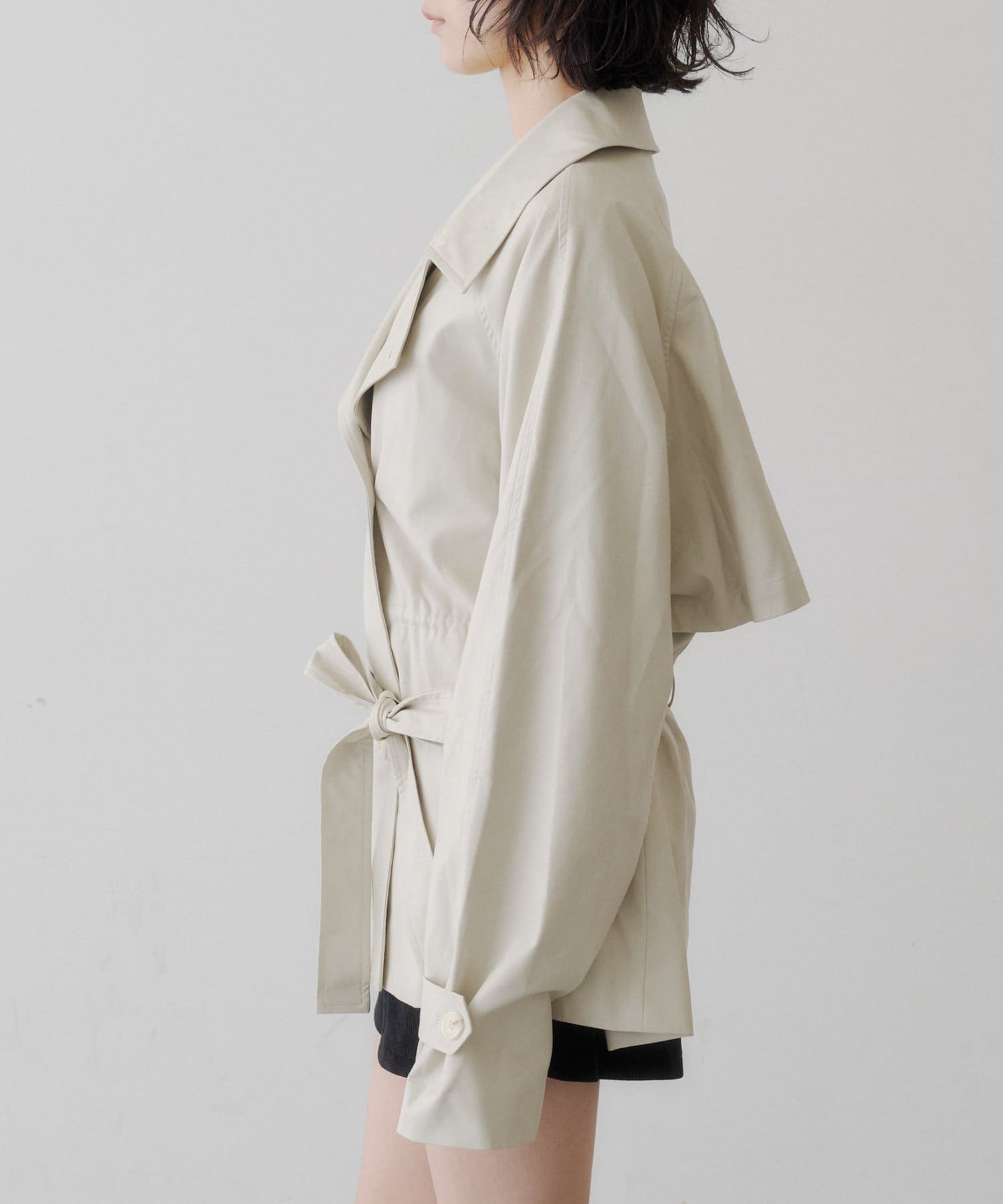 Kastane(カスタネ) 【2026AW】レザーベルテッドジャケット