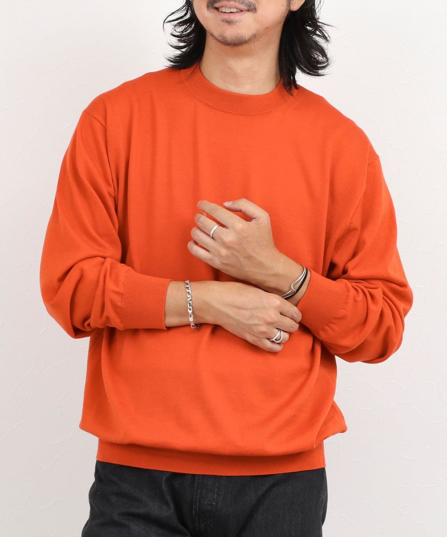 NOLLEY'S(ノーリーズ) ハイゲージウォッシャブルニットハイネック 26AW