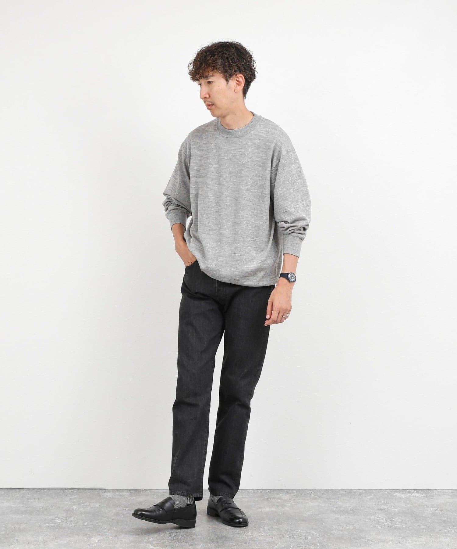 NOLLEY'S(ノーリーズ) ハイゲージウォッシャブルニットハイネック 26AW