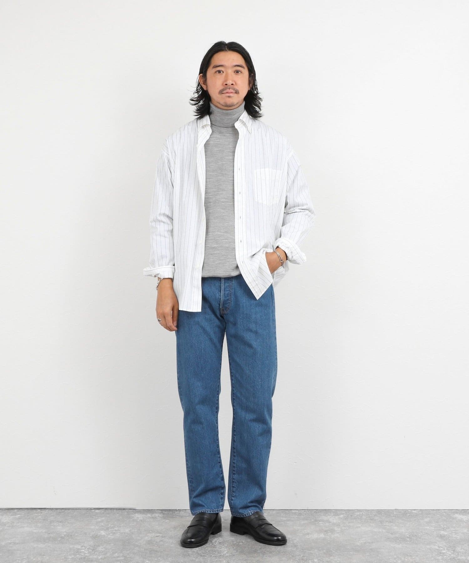 NOLLEY'S(ノーリーズ) ハイゲージウォッシャブルニットタートルネック 26AW