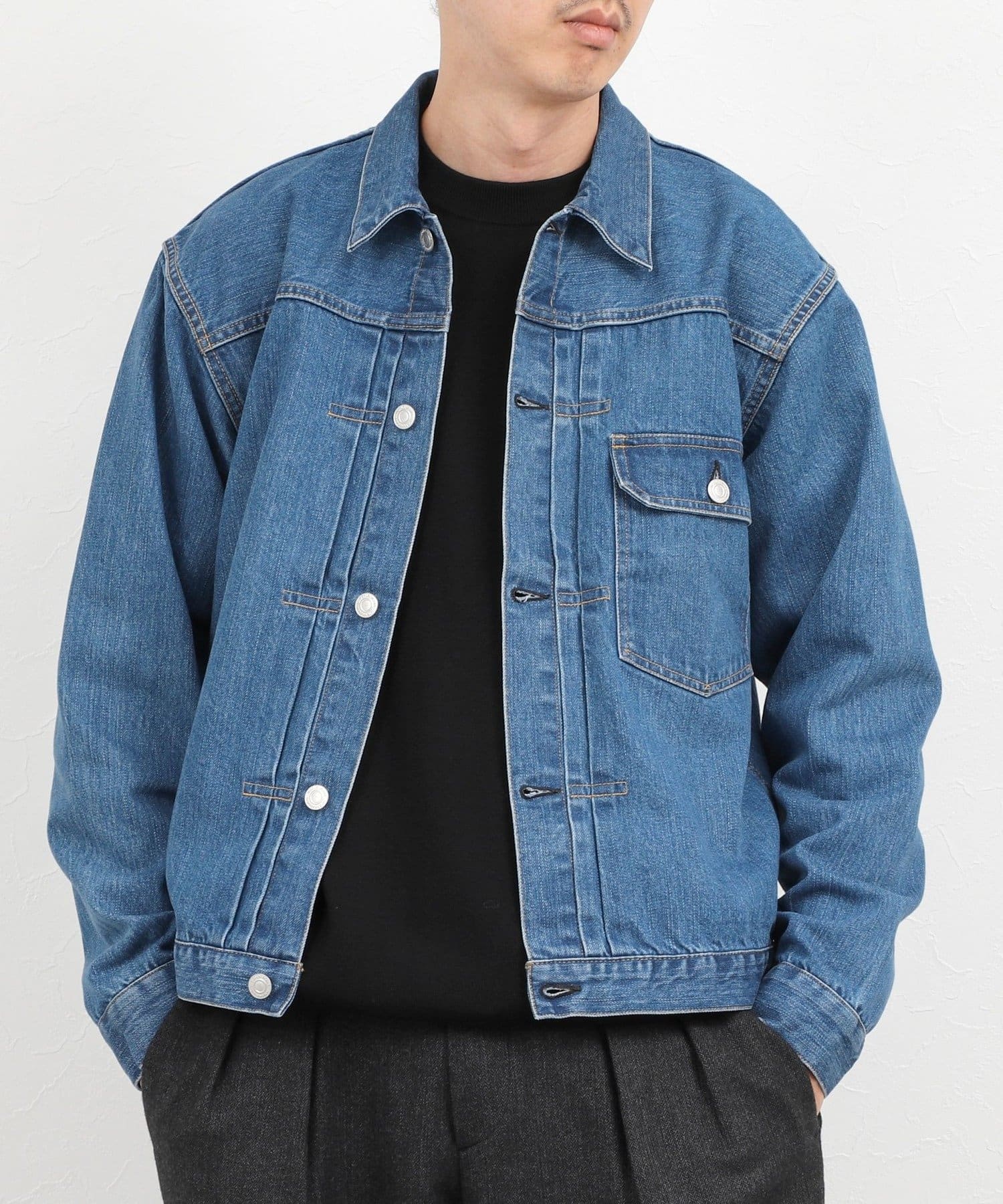 NOLLEY'S(ノーリーズ) 【SHIOTA/シオタ】デニムトラッカージャケット 26AW