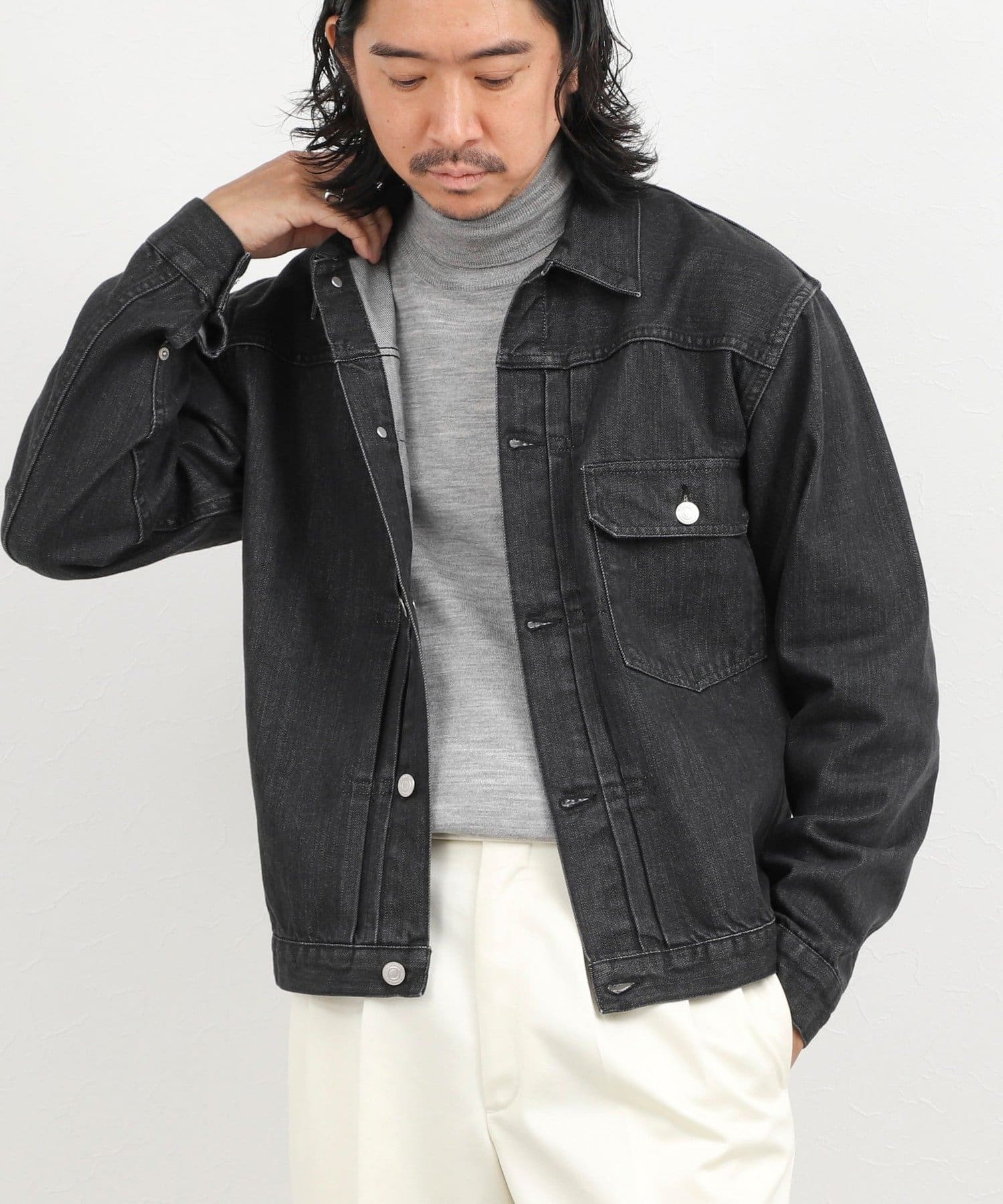 NOLLEY'S(ノーリーズ) 【SHIOTA/シオタ】デニムトラッカージャケット 26AW