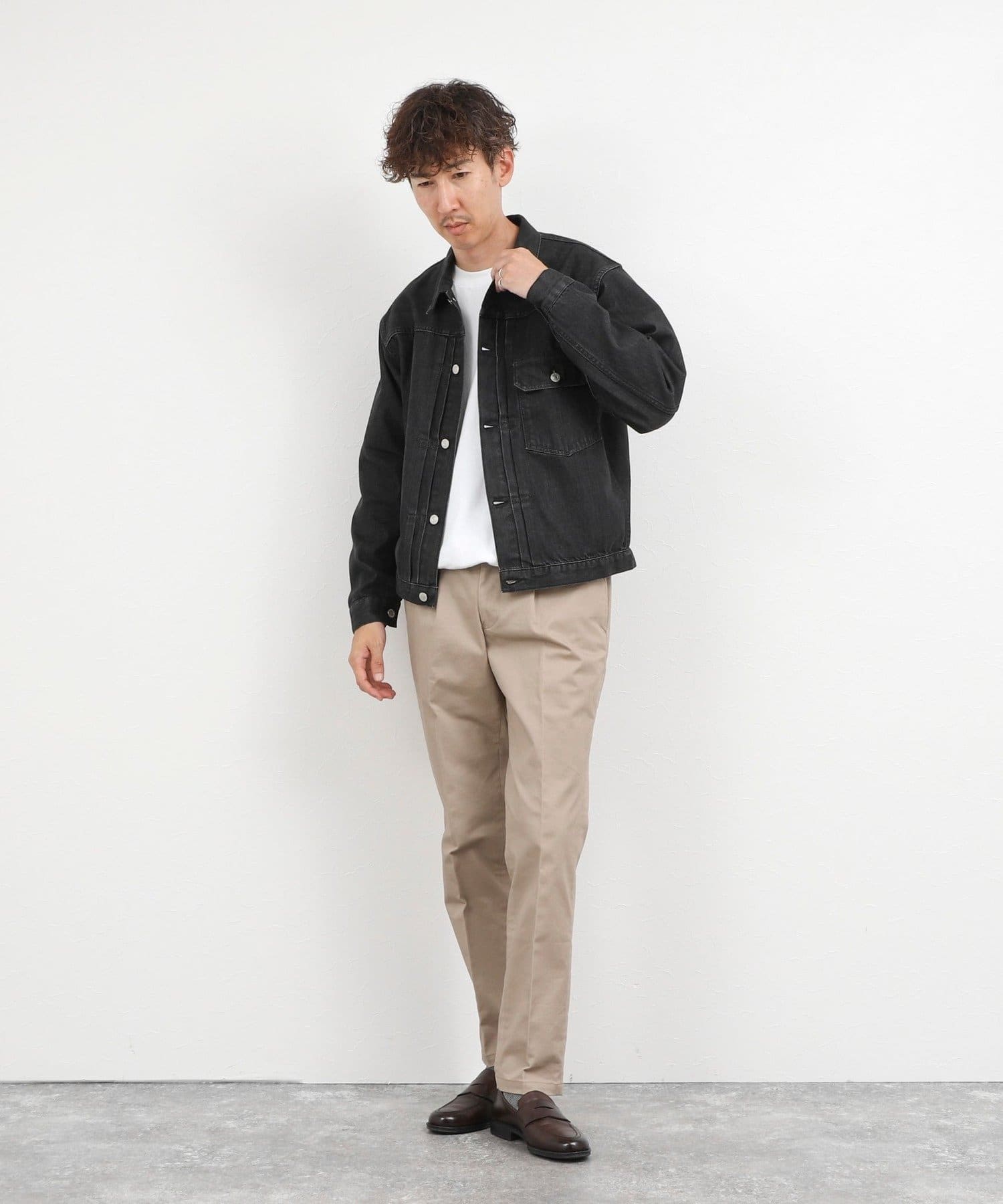 NOLLEY'S(ノーリーズ) 【SHIOTA/シオタ】デニムトラッカージャケット 26AW