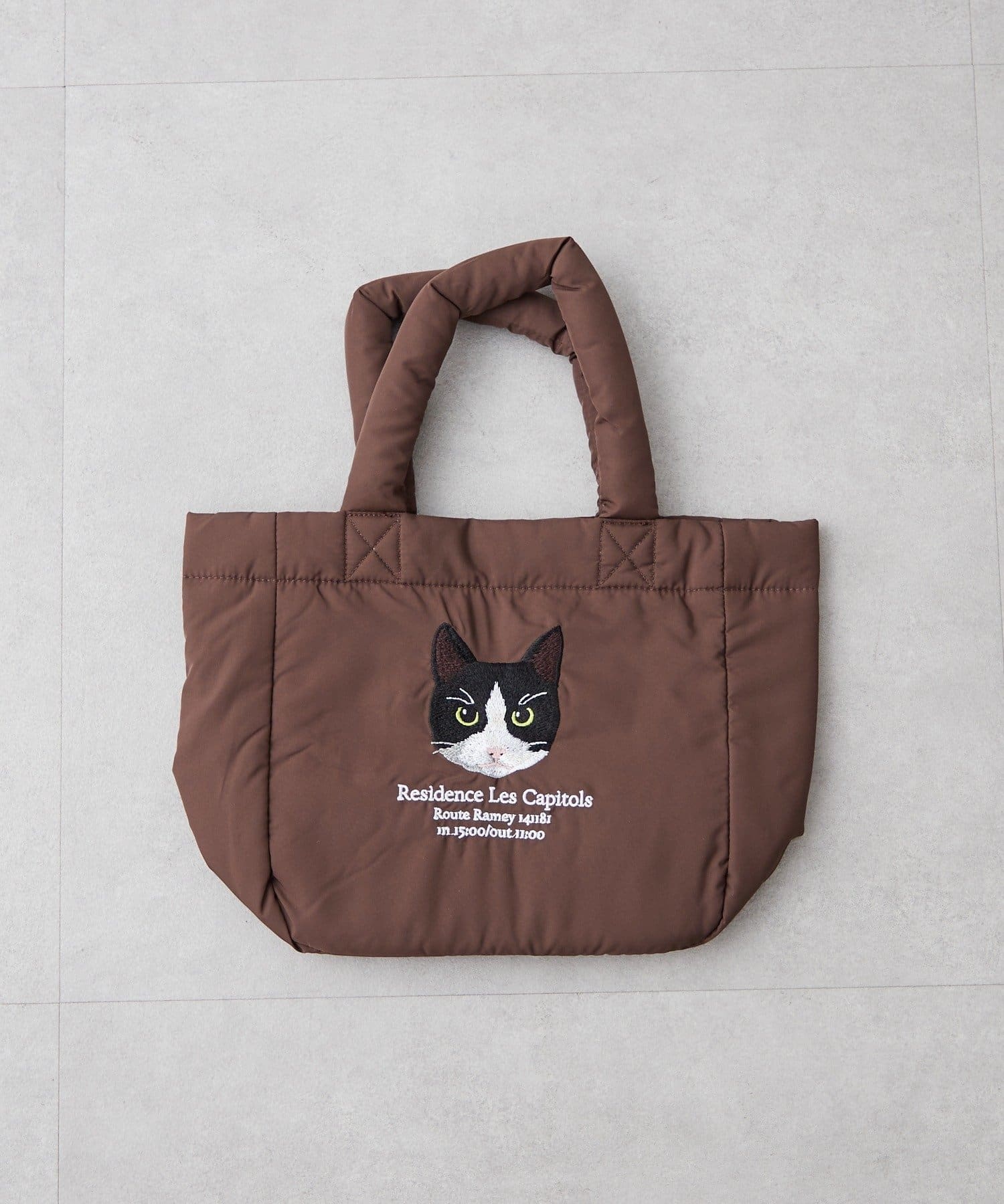 Remind me and forever(リマインドミーアンドフォーエバー) アニマル刺繍パフトート