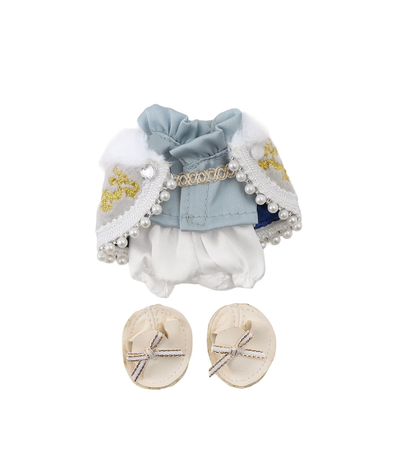 3COINS(スリーコインズ) ぬい服 ステージ衣装白：S