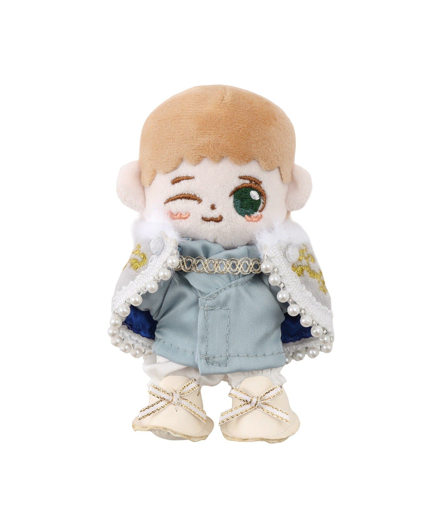 3COINS(スリーコインズ) ぬい服 ステージ衣装白：S