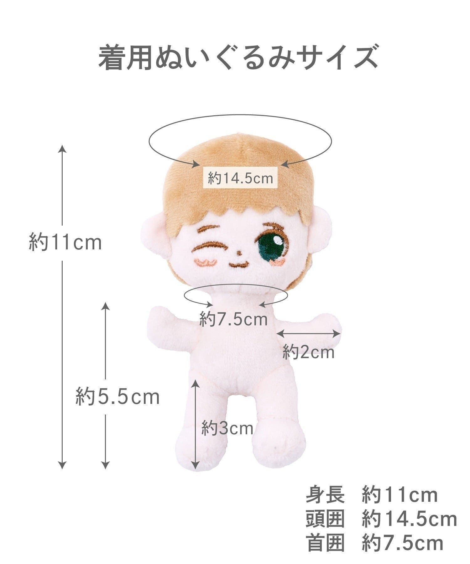 3COINS(スリーコインズ) ぬい服 ステージ衣装黒：S