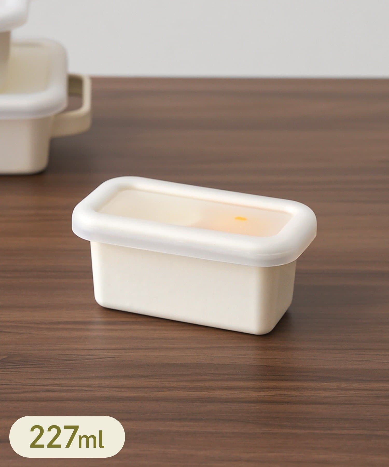 3COINS(スリーコインズ) ホーロー保存容器：S（227ml）
