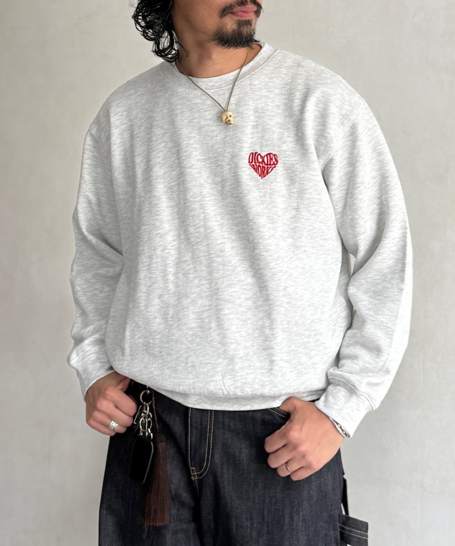 CPCM(シーピーシーエム) 【Dickies】1ポイント刺繍スウェット