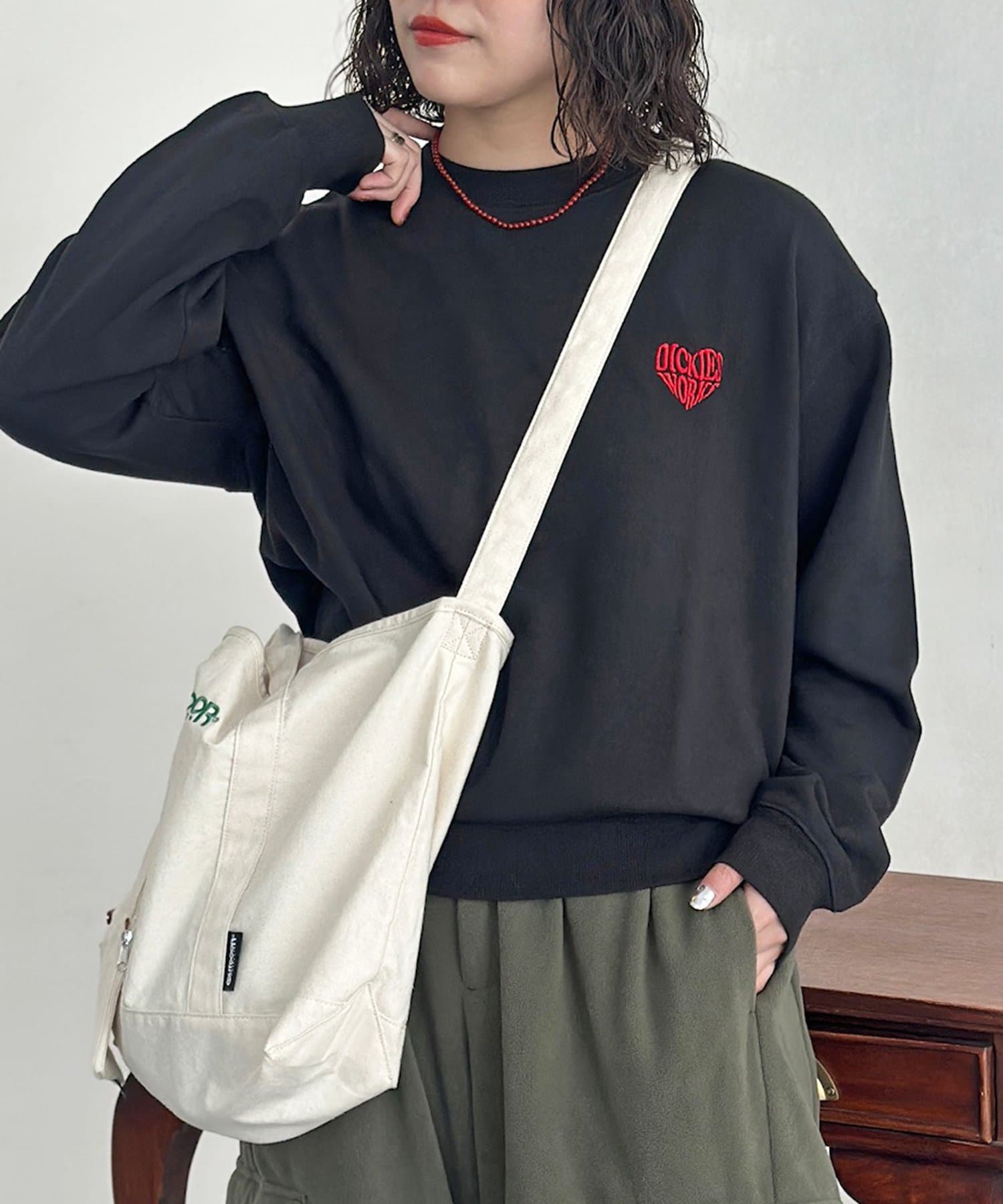 CPCM(シーピーシーエム) 【Dickies】1ポイント刺繍スウェット