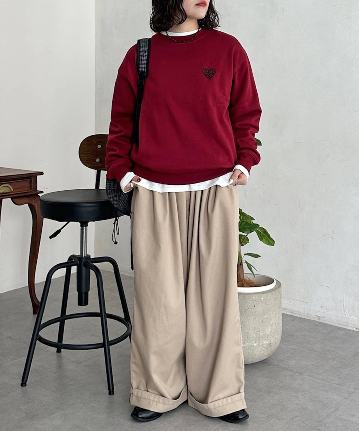 CPCM(シーピーシーエム) 【Dickies】1ポイント刺繍スウェット