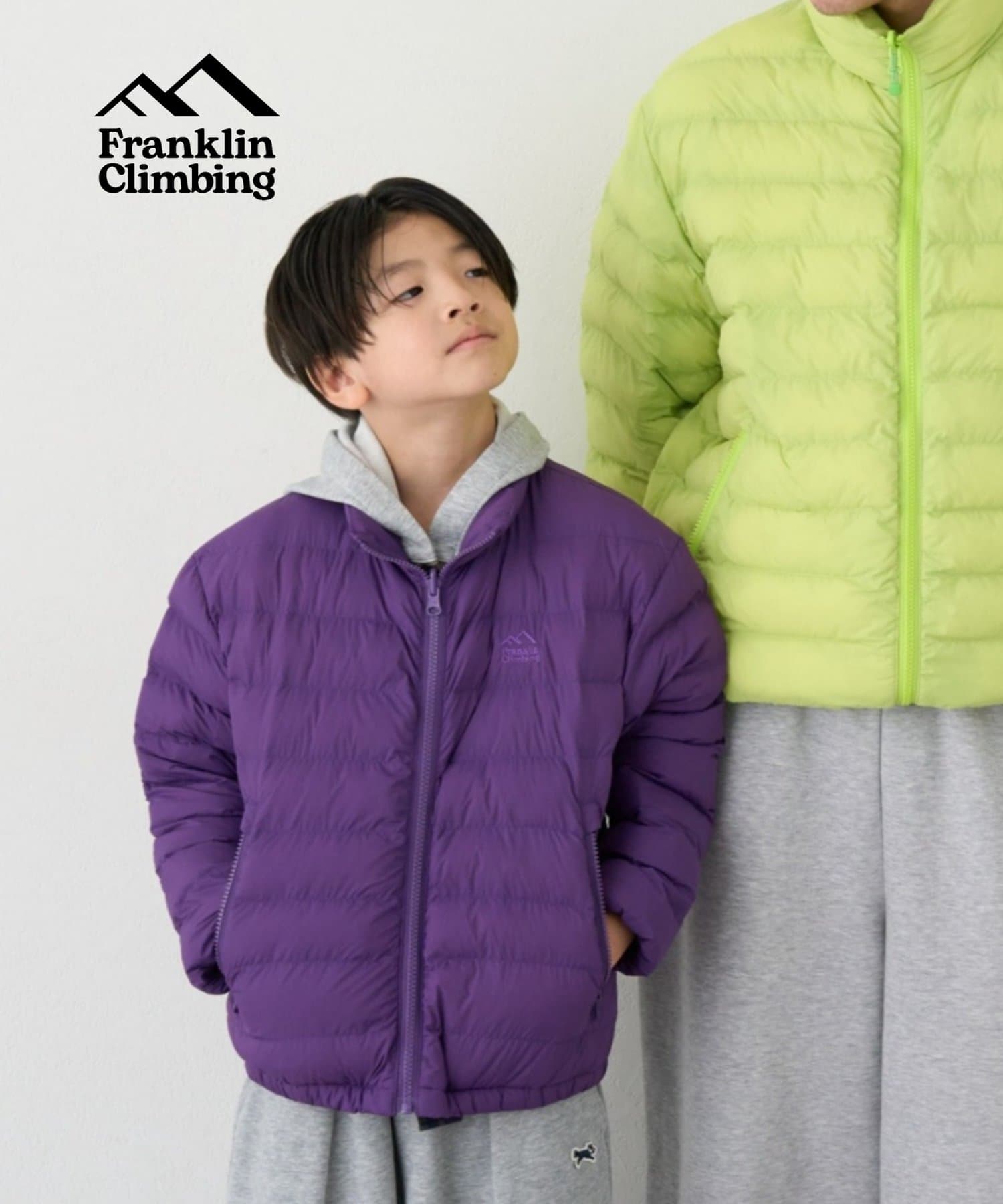 CIAOPANIC TYPY(チャオパニックティピー) 【KIDS】【Franklin Climbing】キッズ防寒ライトジャケット