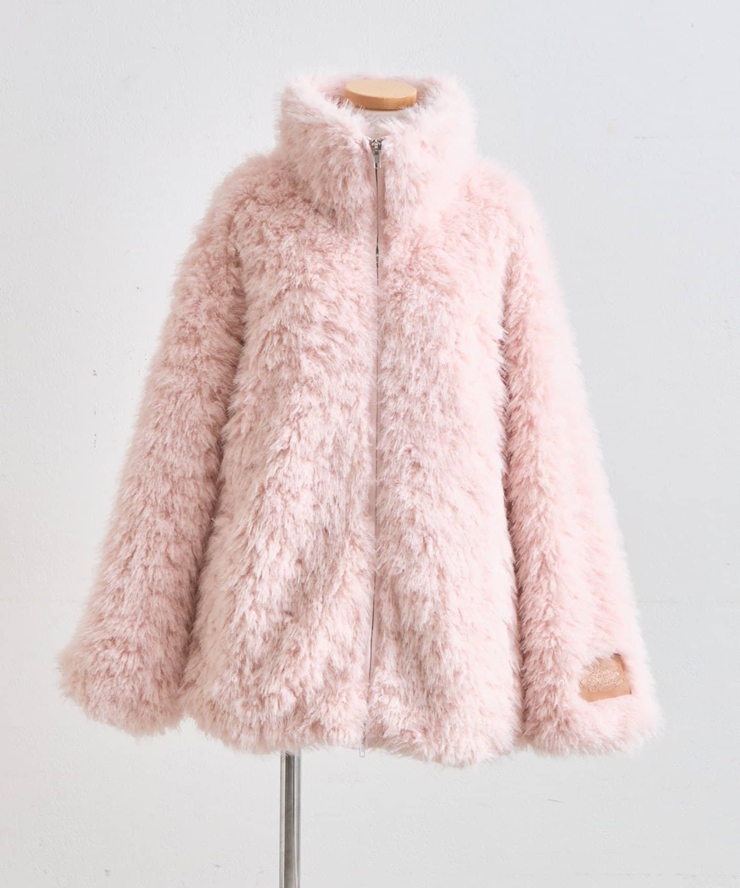 OLIVE des OLIVE(オリーブ デ オリーブ) Fluffy Fur Blouson