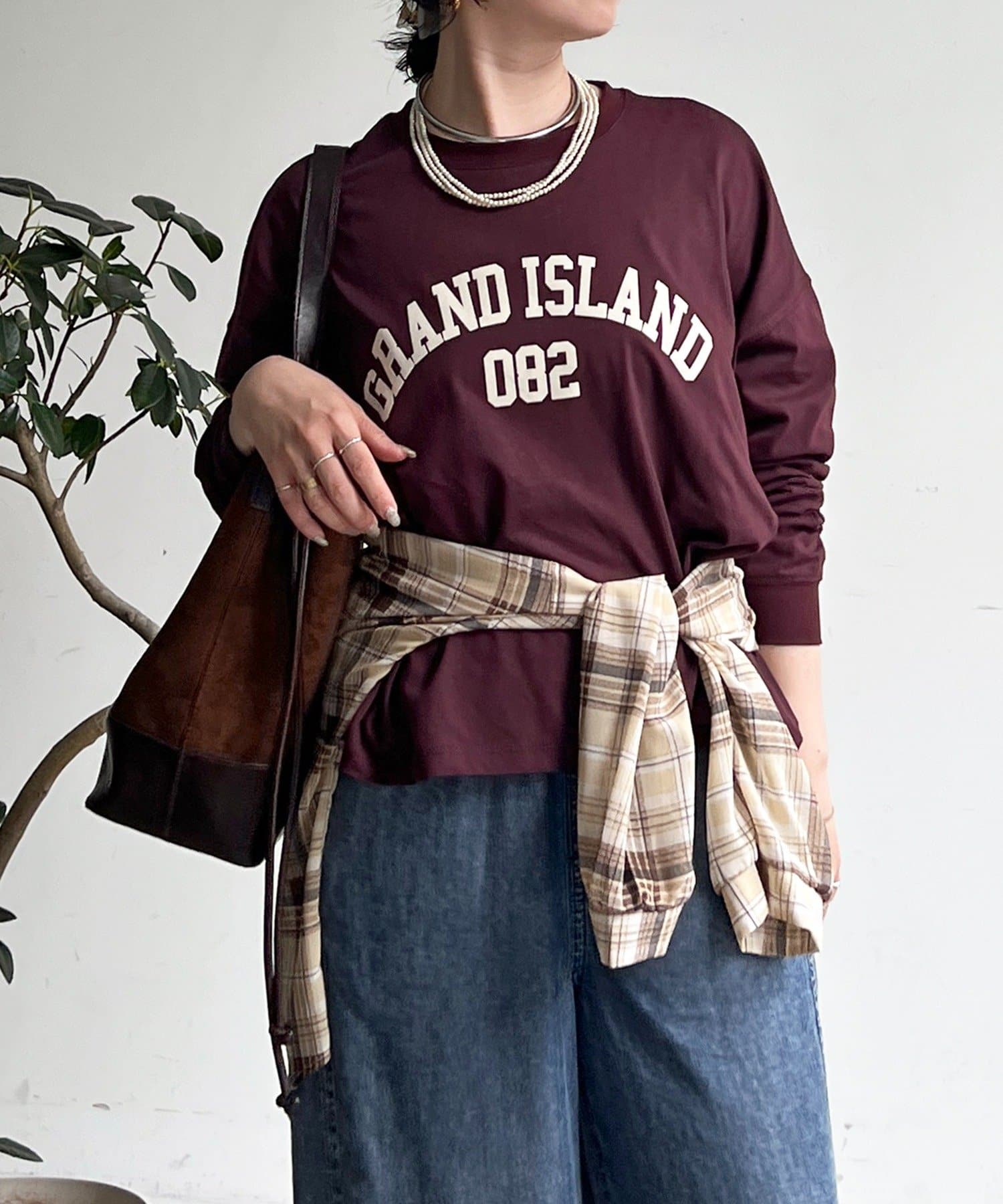 un dix cors(アンディコール) ワイドロゴTEE