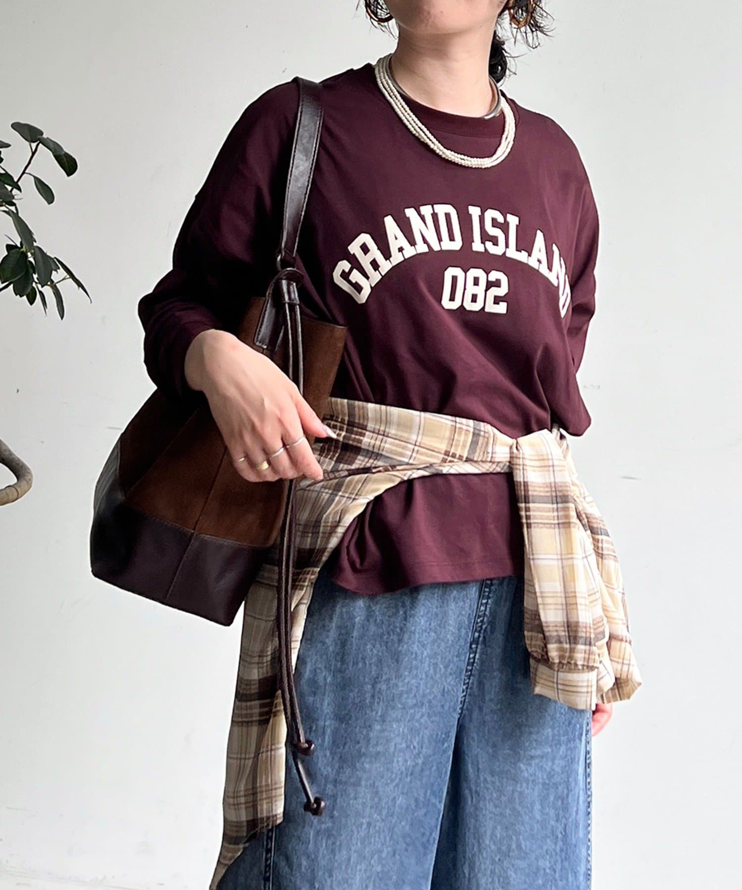 un dix cors(アンディコール) ワイドロゴTEE