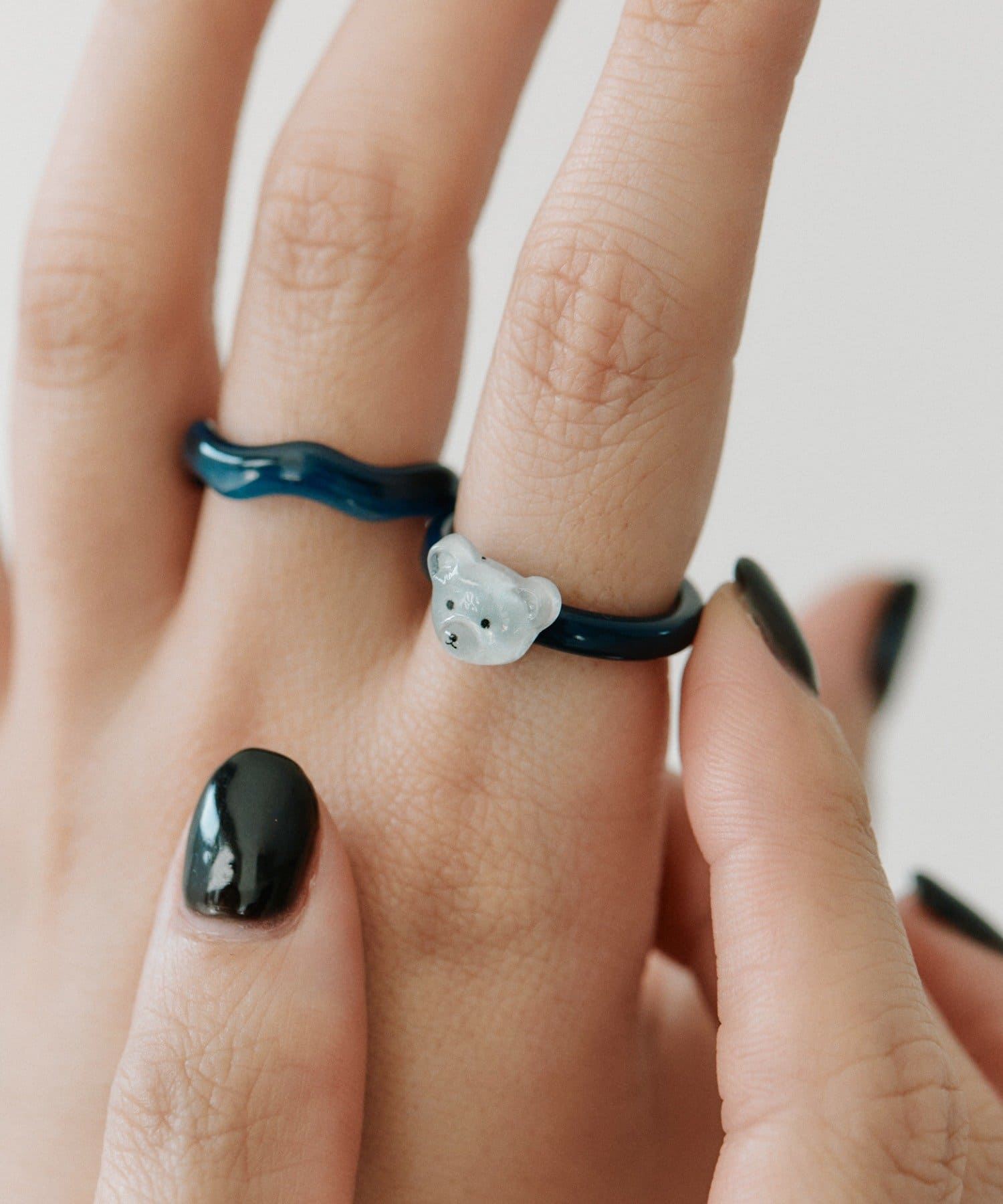 ear PAPILLONNER(イア パピヨネ) クマさんセットリング《WEB限定》