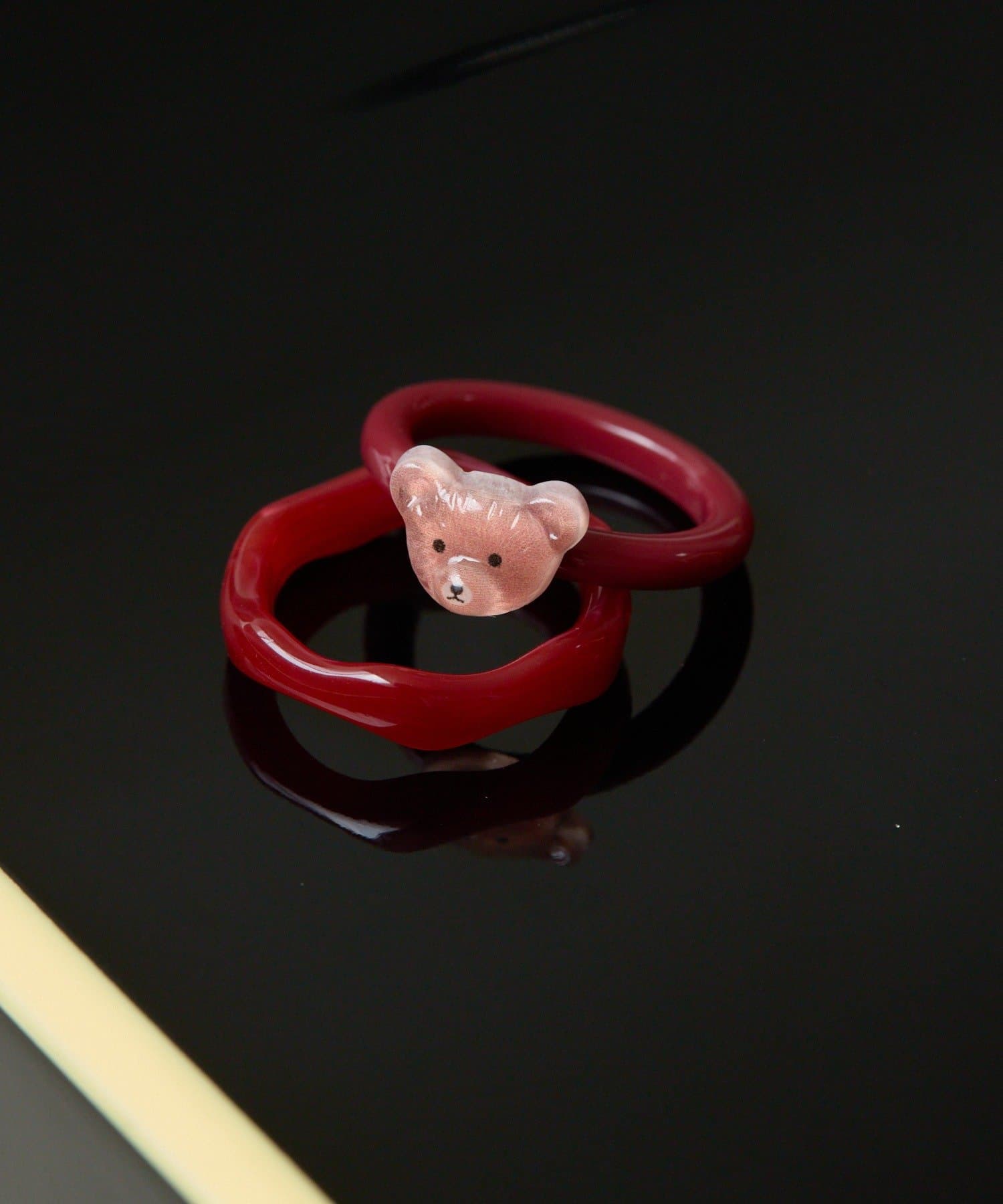 ear PAPILLONNER(イア パピヨネ) クマさんセットリング《WEB限定》