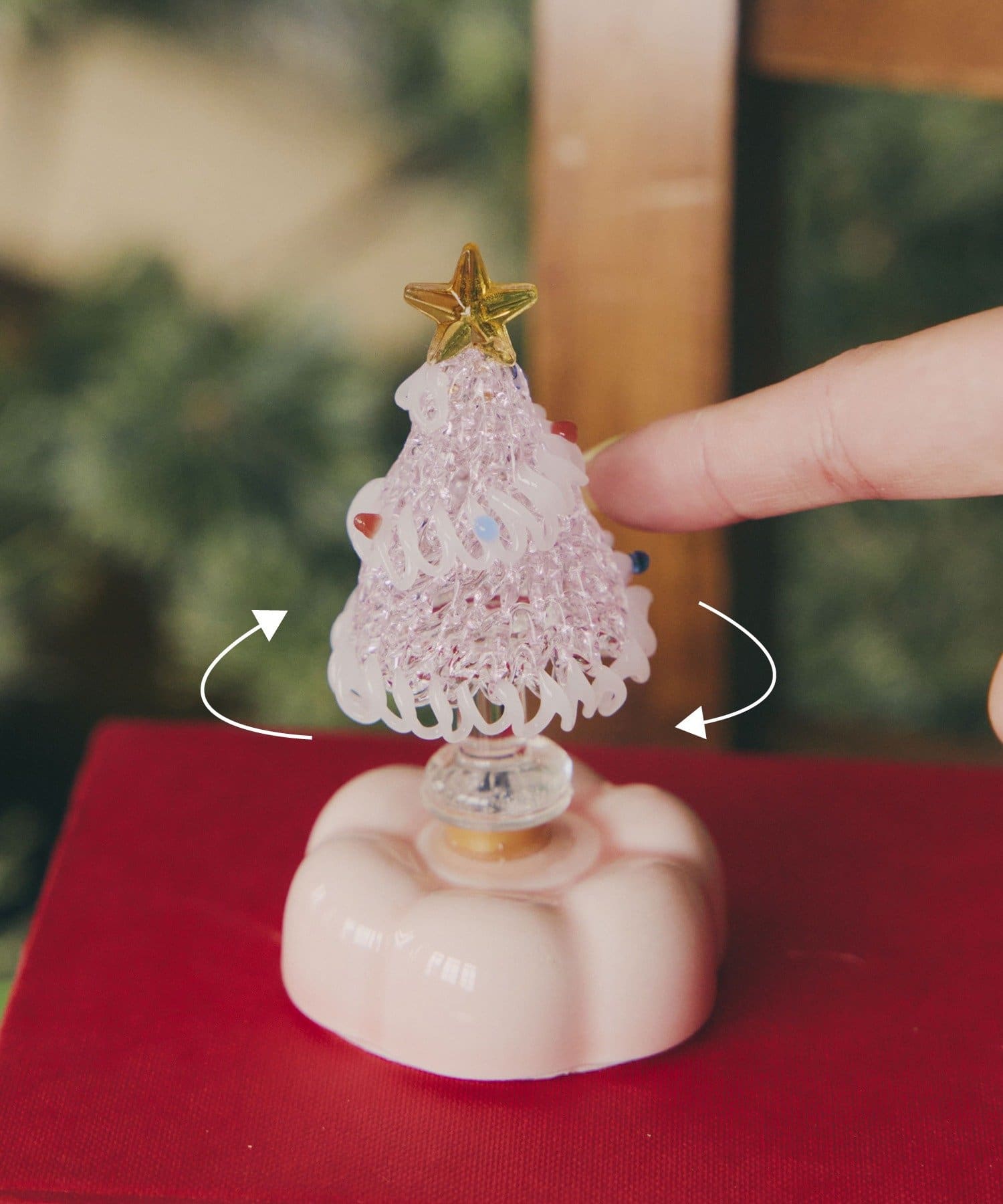 salut!(サリュ) スピンガラスツリー／Christmas