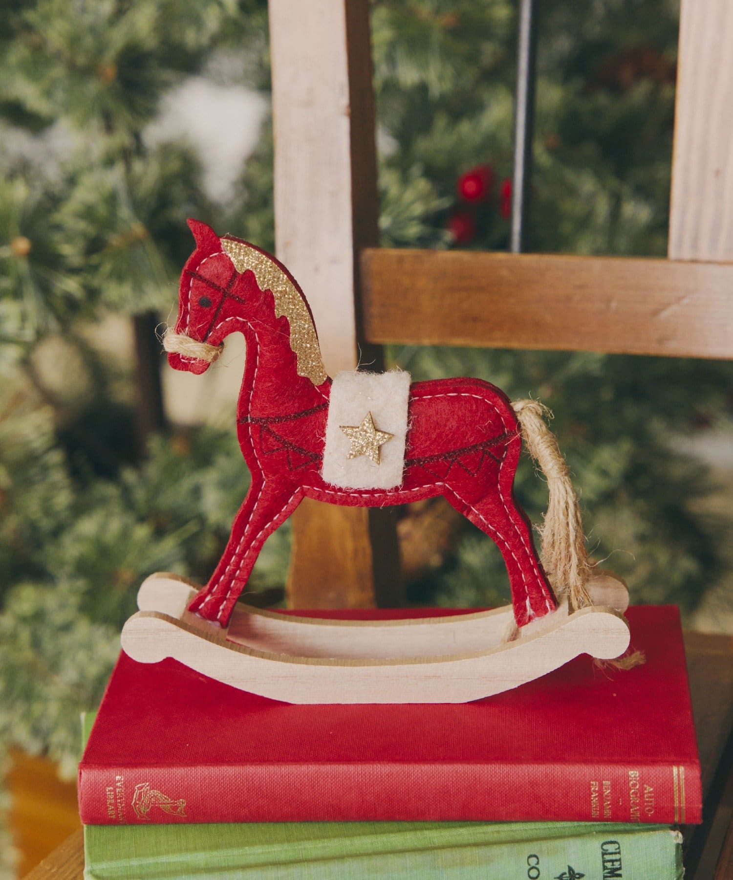 salut!(サリュ) フェルトロッキングホース／Christmas