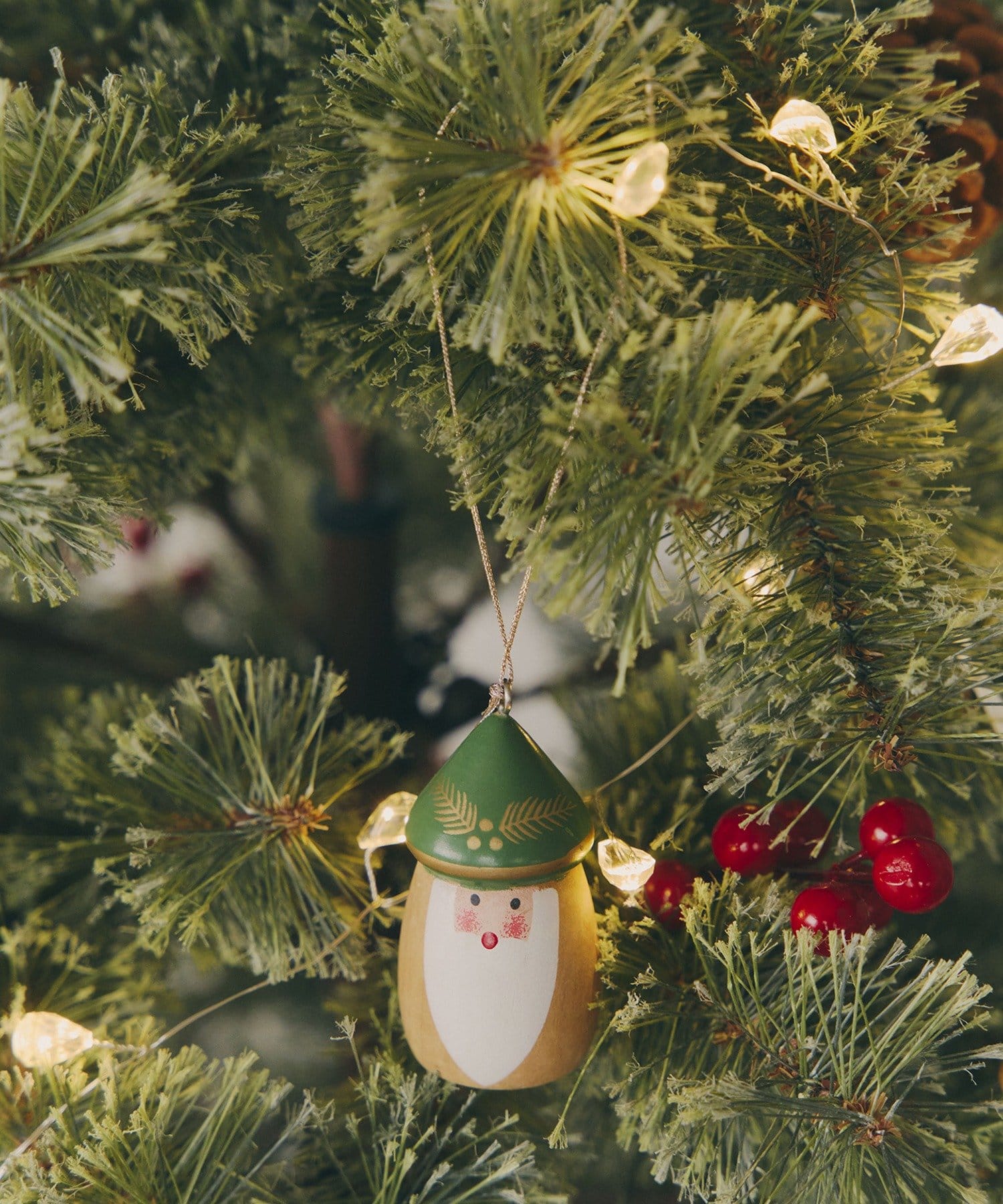 salut!(サリュ) ウッドサンタオブジェ／Christmas