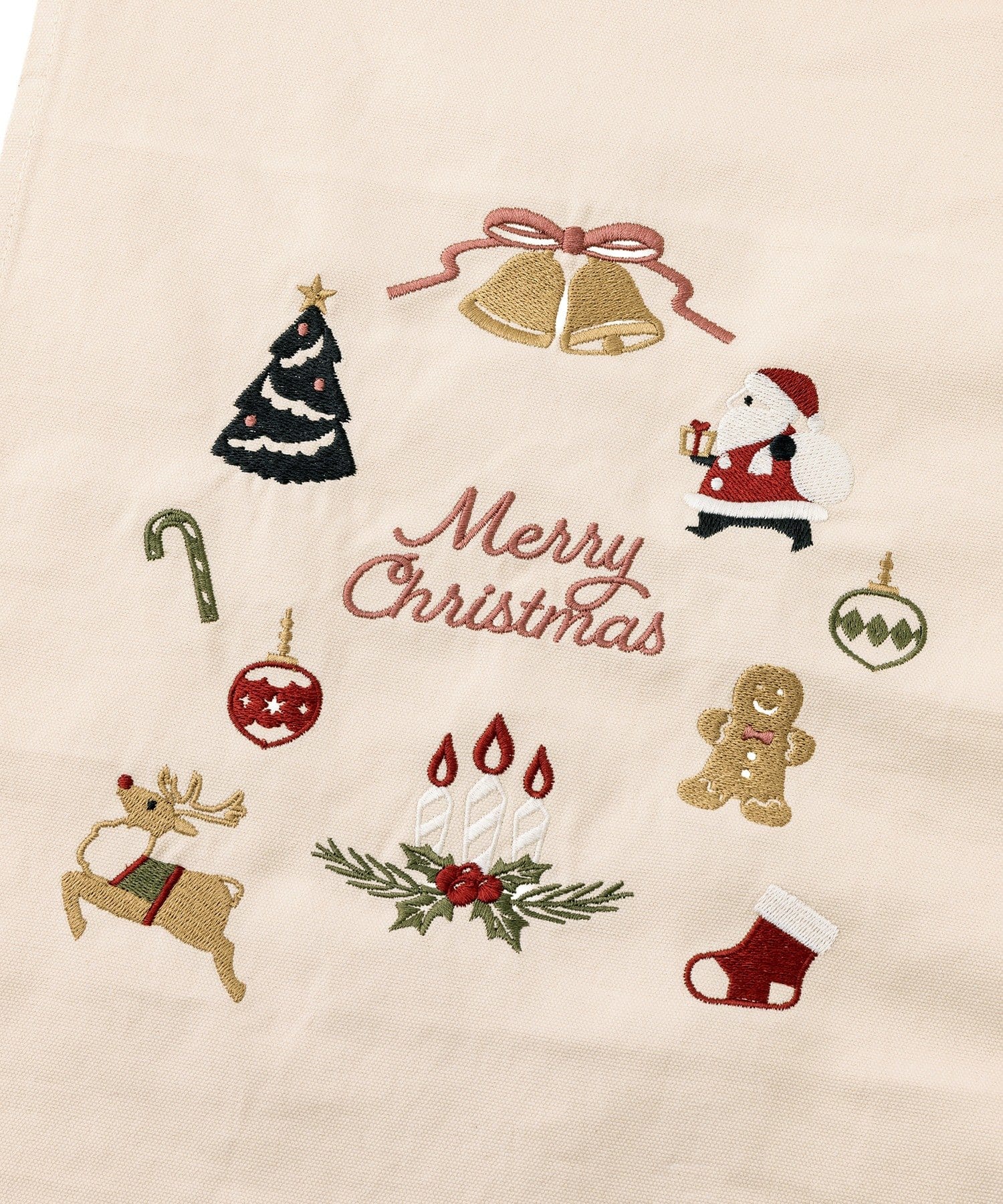 salut!(サリュ) クリスマス刺繍タペストリー／Christmas