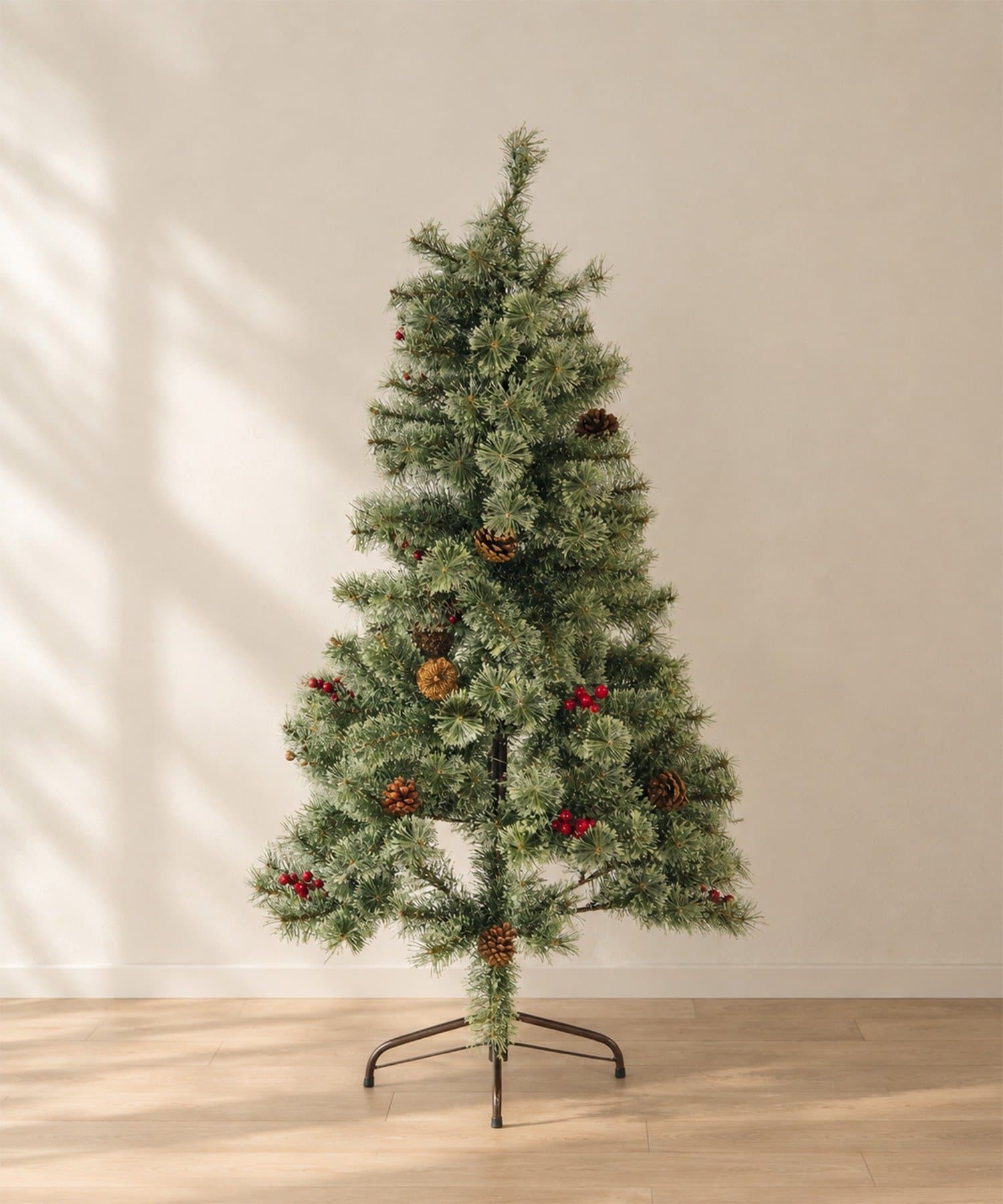 salut!(サリュ) 木の実つきツリー120cm／Christmas