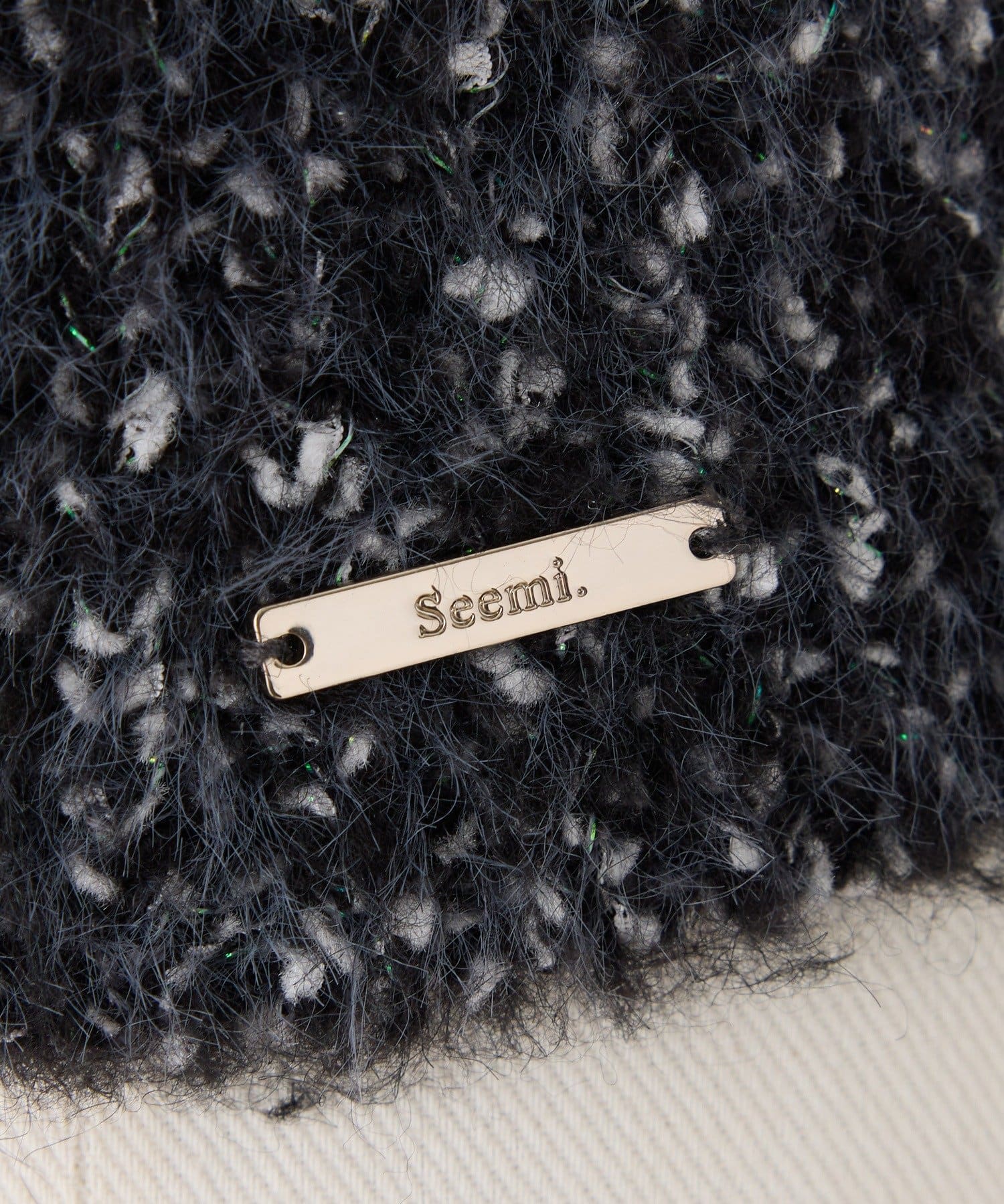 Seemi.by NICE CLAUP(シーミーバイナイスクラップ) タートルニット