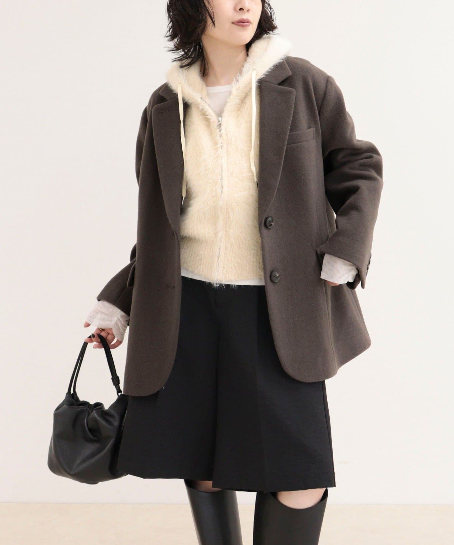 FREDY & GLOSTER(フレディ アンド グロスター) PONTETORTOウールジャケットコート