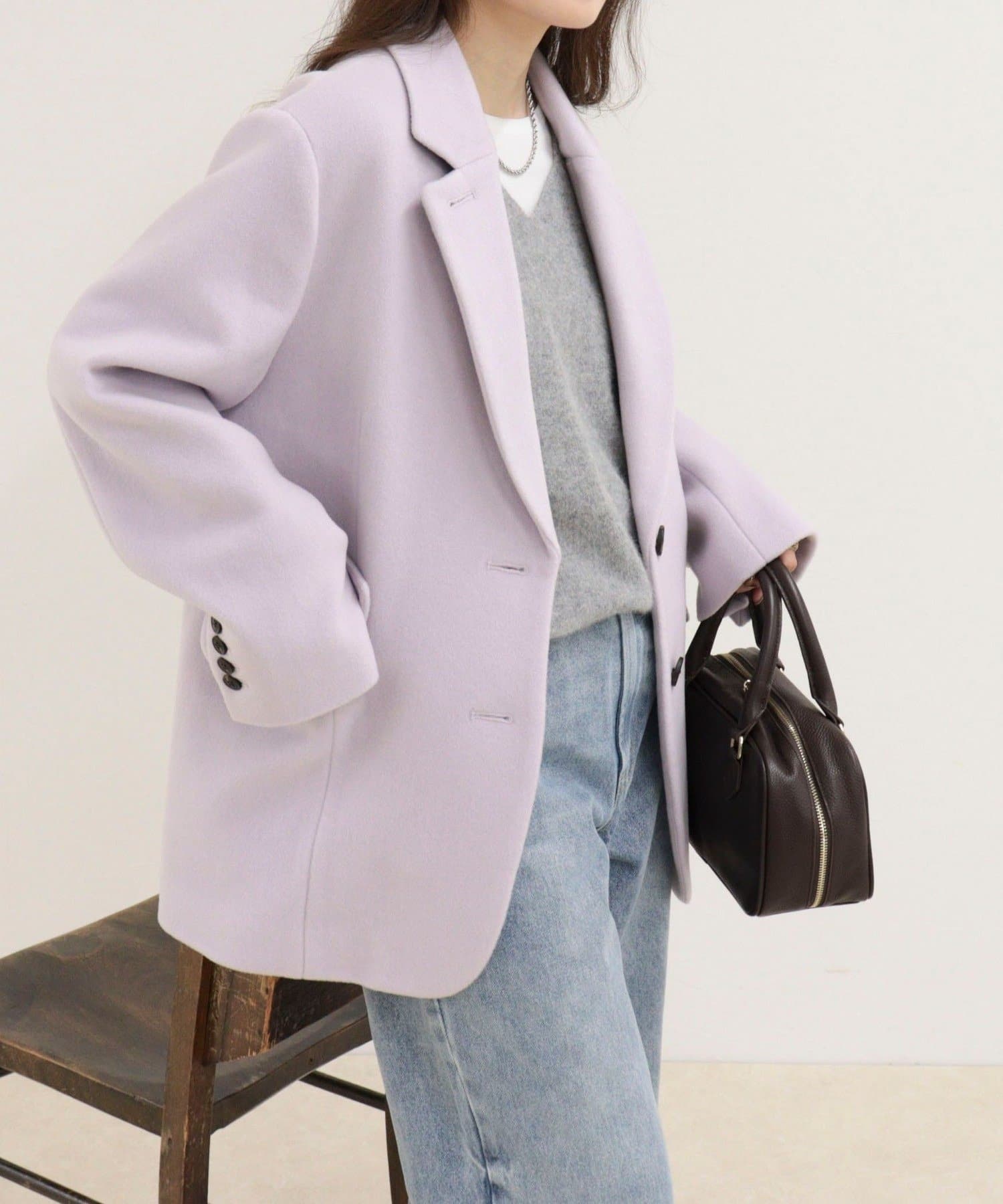 FREDY & GLOSTER(フレディ アンド グロスター) PONTETORTOウールジャケットコート