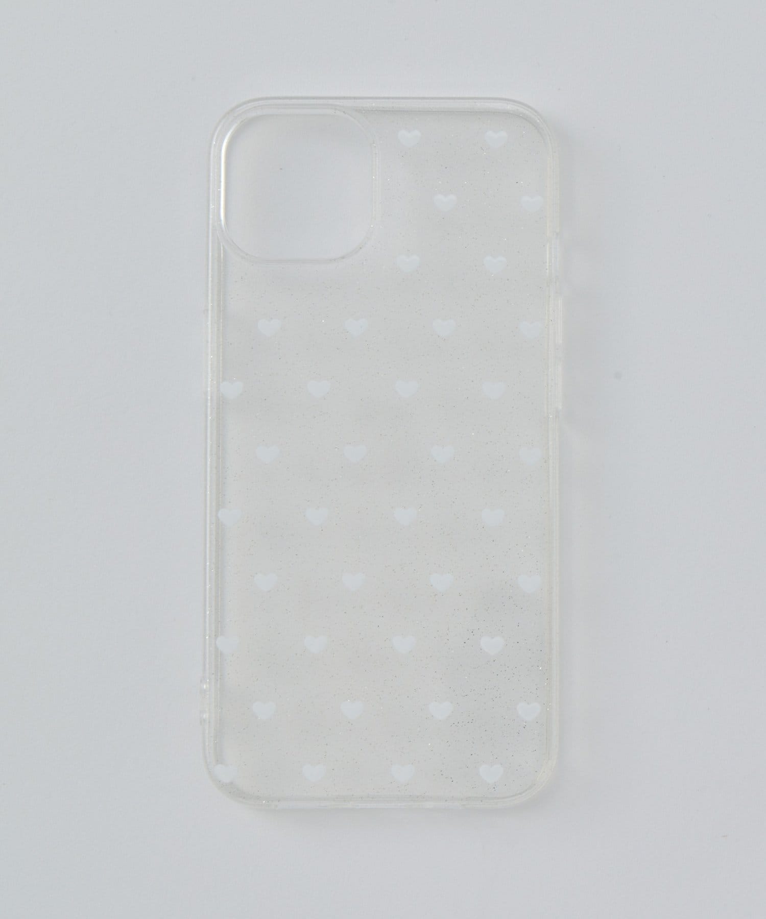 Lattice(ラティス) ラメハートドットスマホケース(iPhone13/14)
