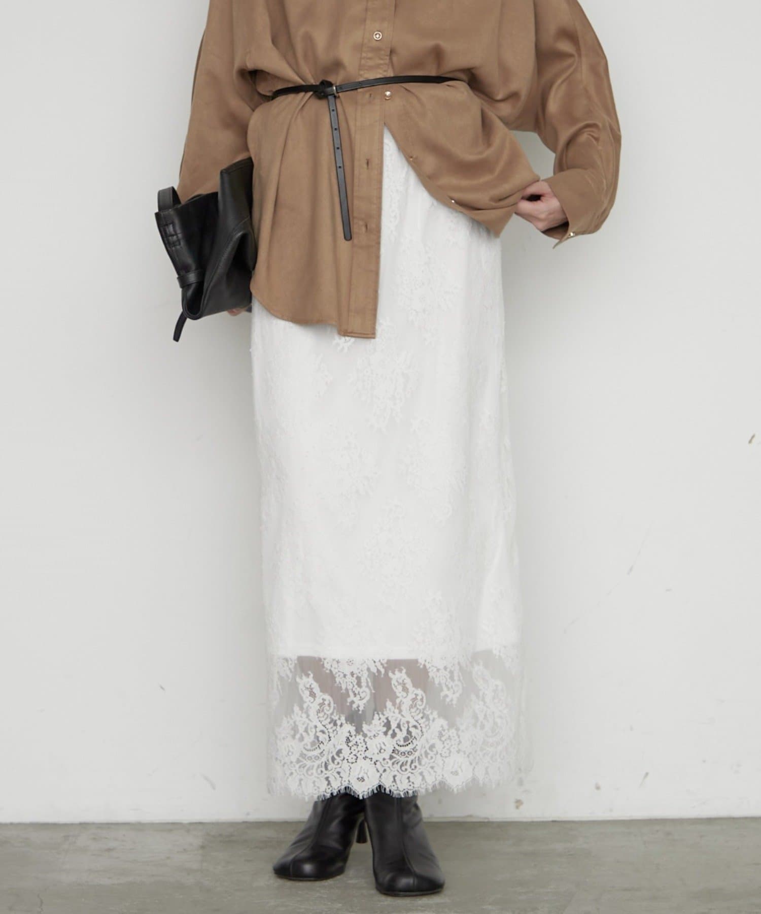 LOUNGEDRESS(ラウンジドレス) 《2サイズ展開》レーススカート