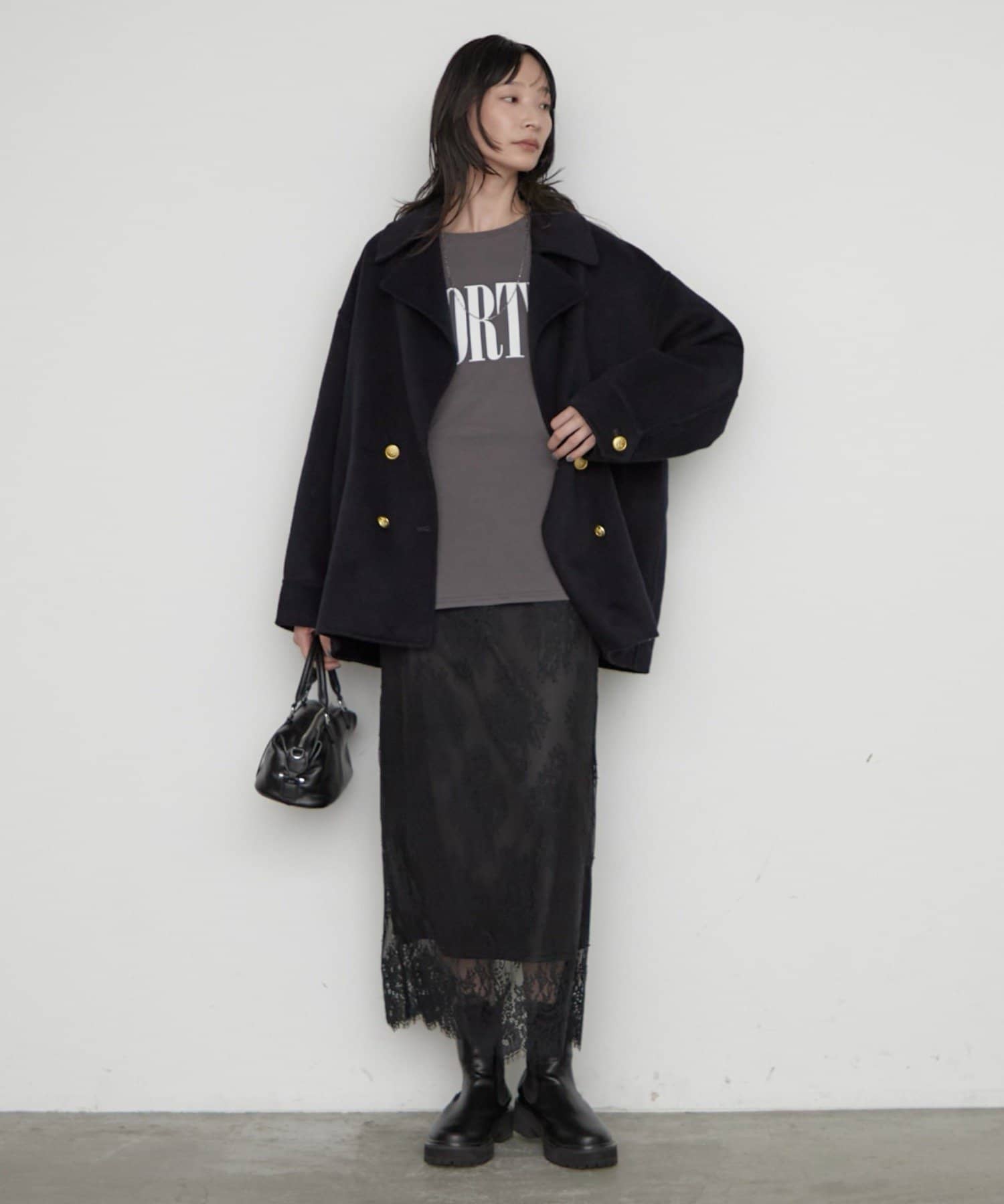 LOUNGEDRESS(ラウンジドレス) 《2サイズ展開》レーススカート
