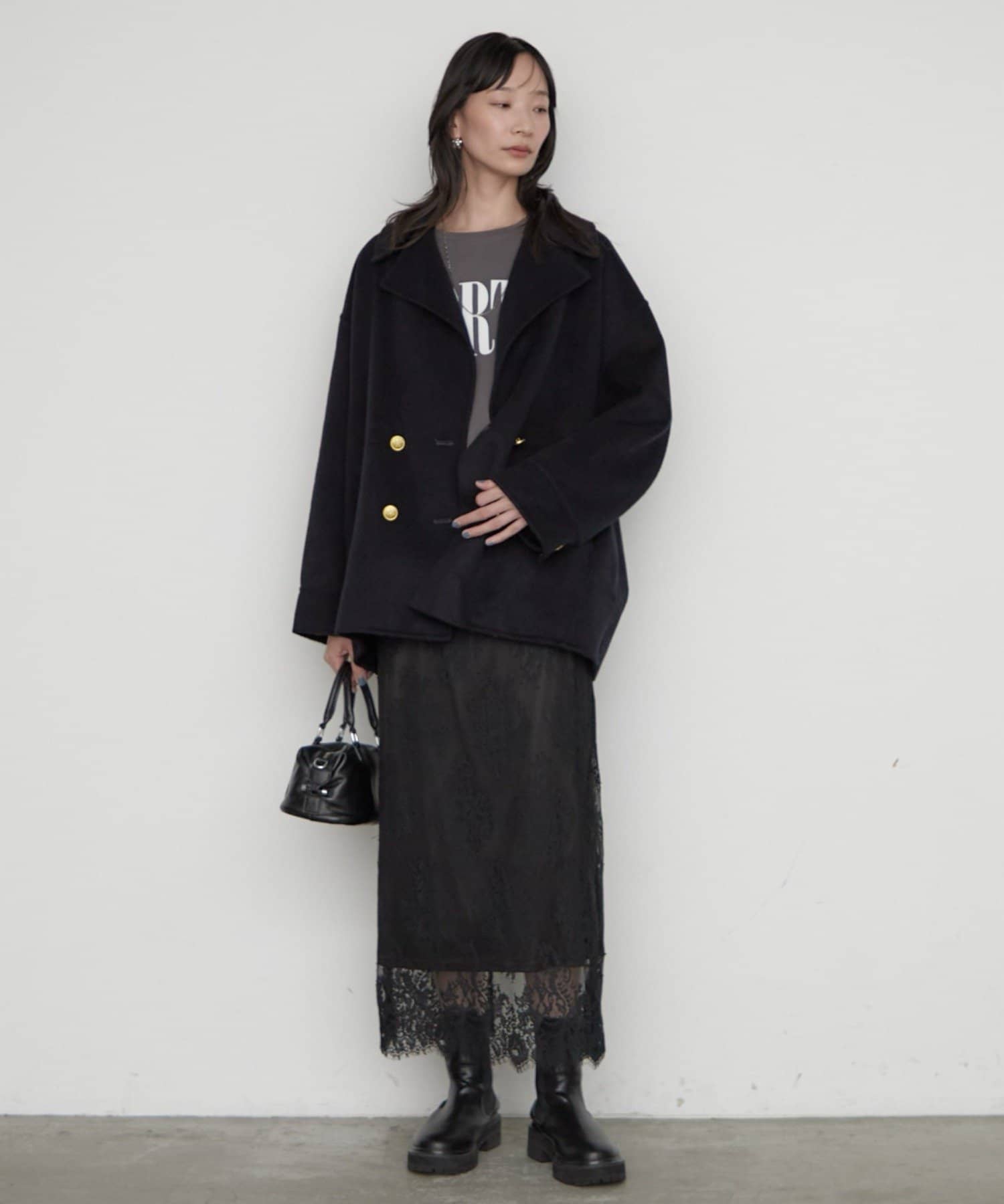 LOUNGEDRESS(ラウンジドレス) 《2サイズ展開》レーススカート